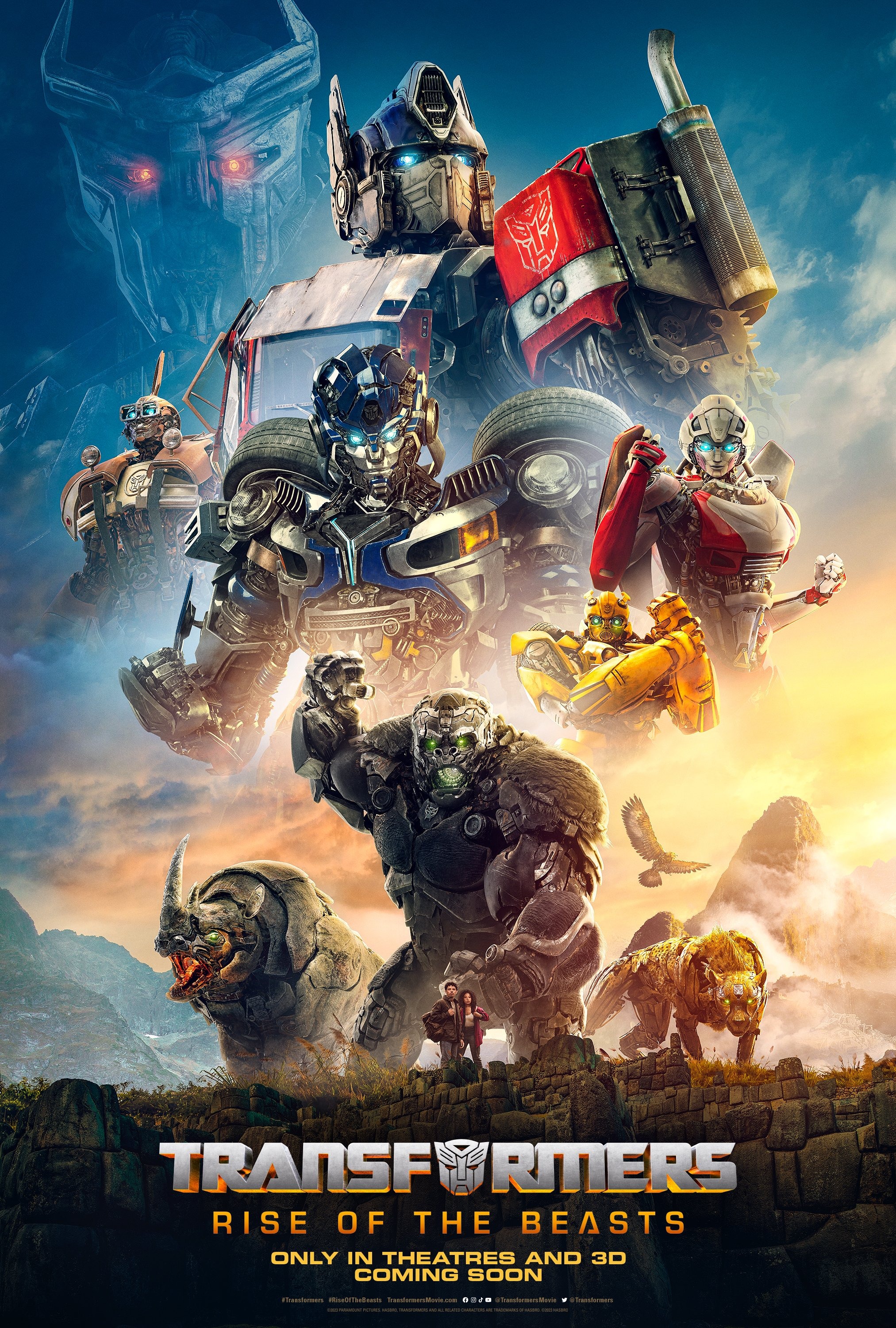 Mega Sized Movie Poster Image for Transformers: Rise of the Beasts (#25 of 37)