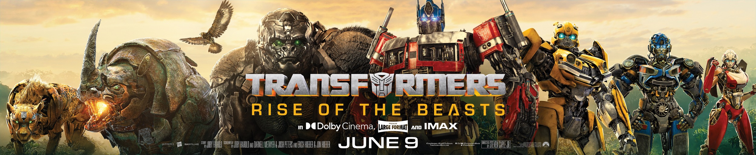 Mega Sized Movie Poster Image for Transformers: Rise of the Beasts (#34 of 37)