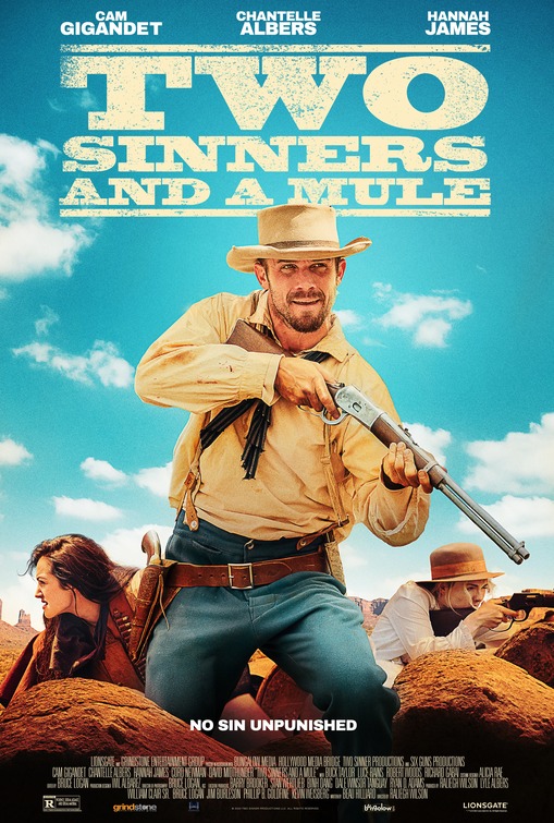 Two Sinners and a Mule Movie Poster