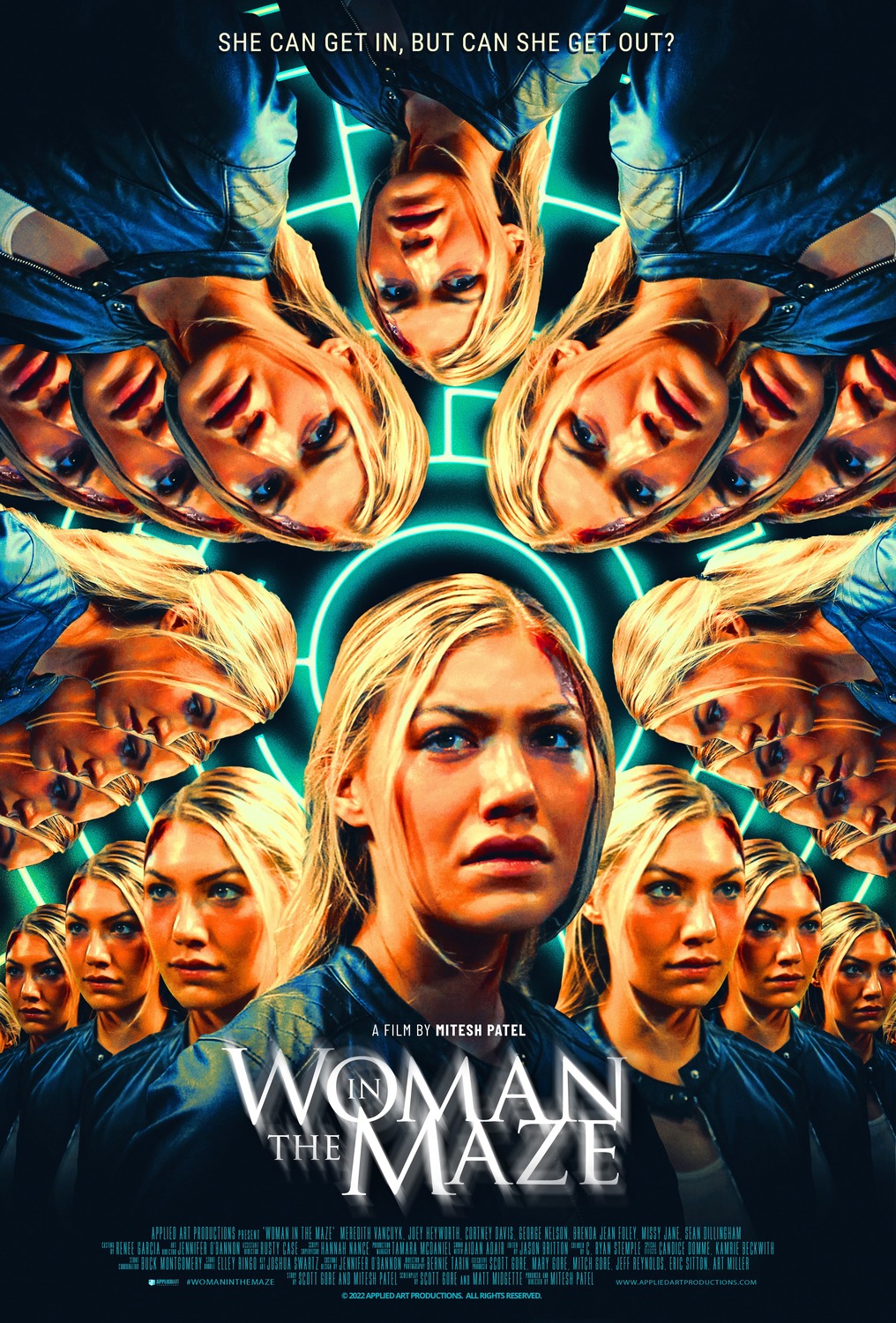 Extra Large Movie Poster Image for Woman in the Maze 