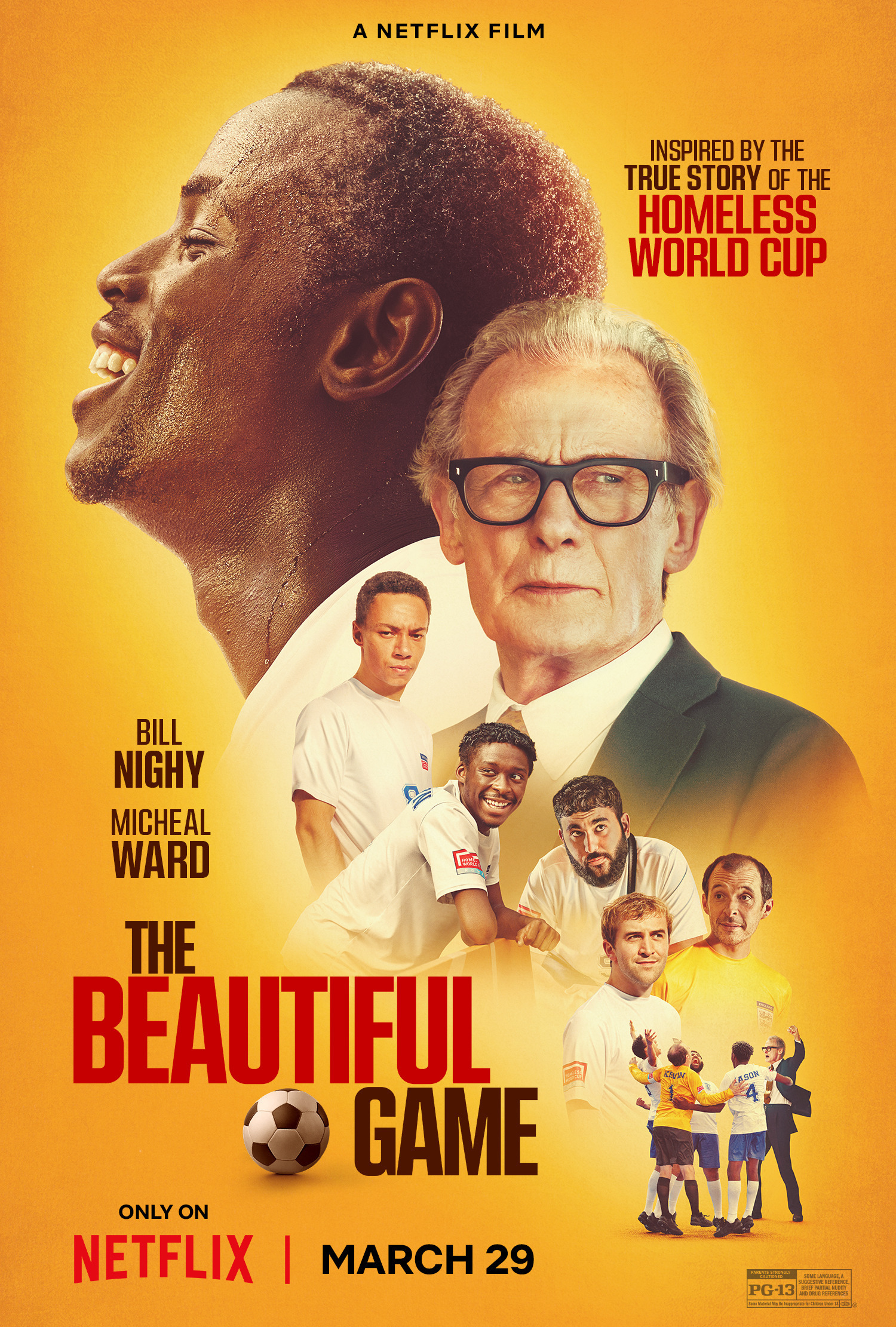 Mega Sized Movie Poster Image for The Beautiful Game 