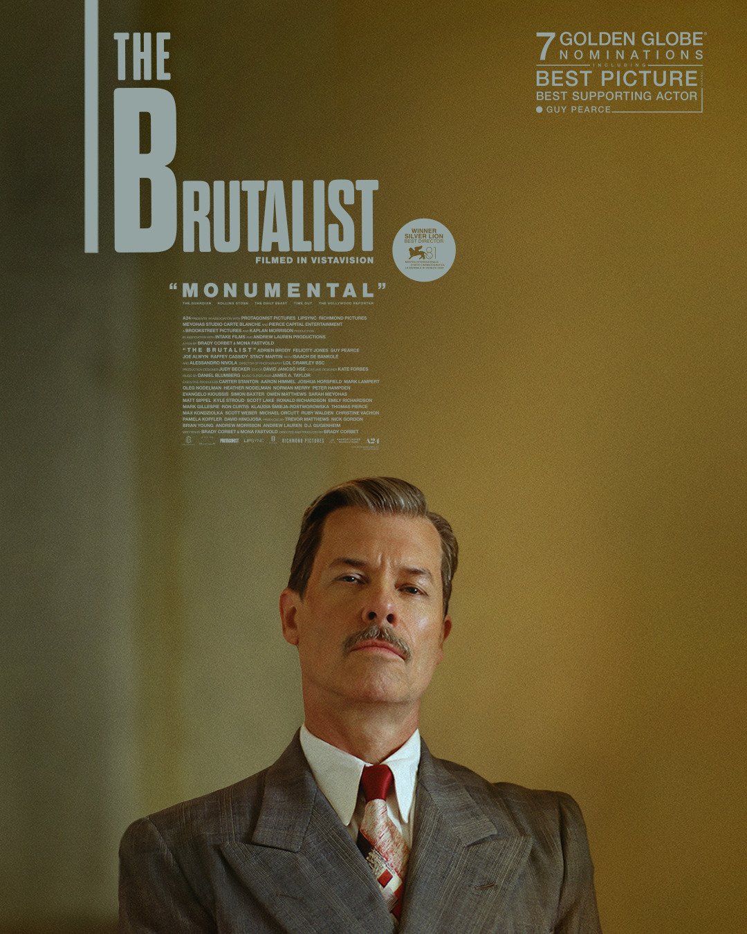 Extra Large Movie Poster Image for The Brutalist (#6 of 6)