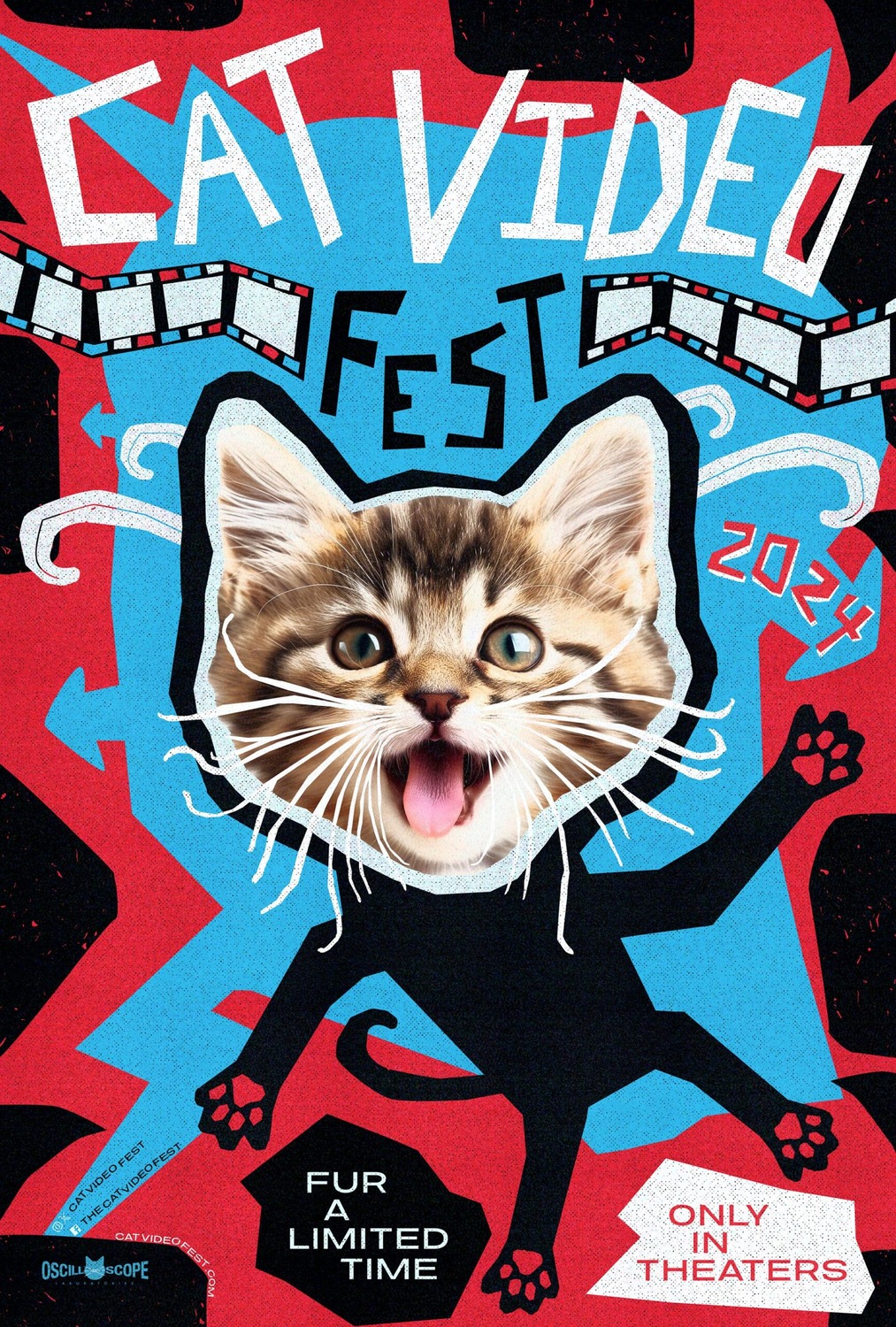 Extra Large Movie Poster Image for CatVideoFest 2024 