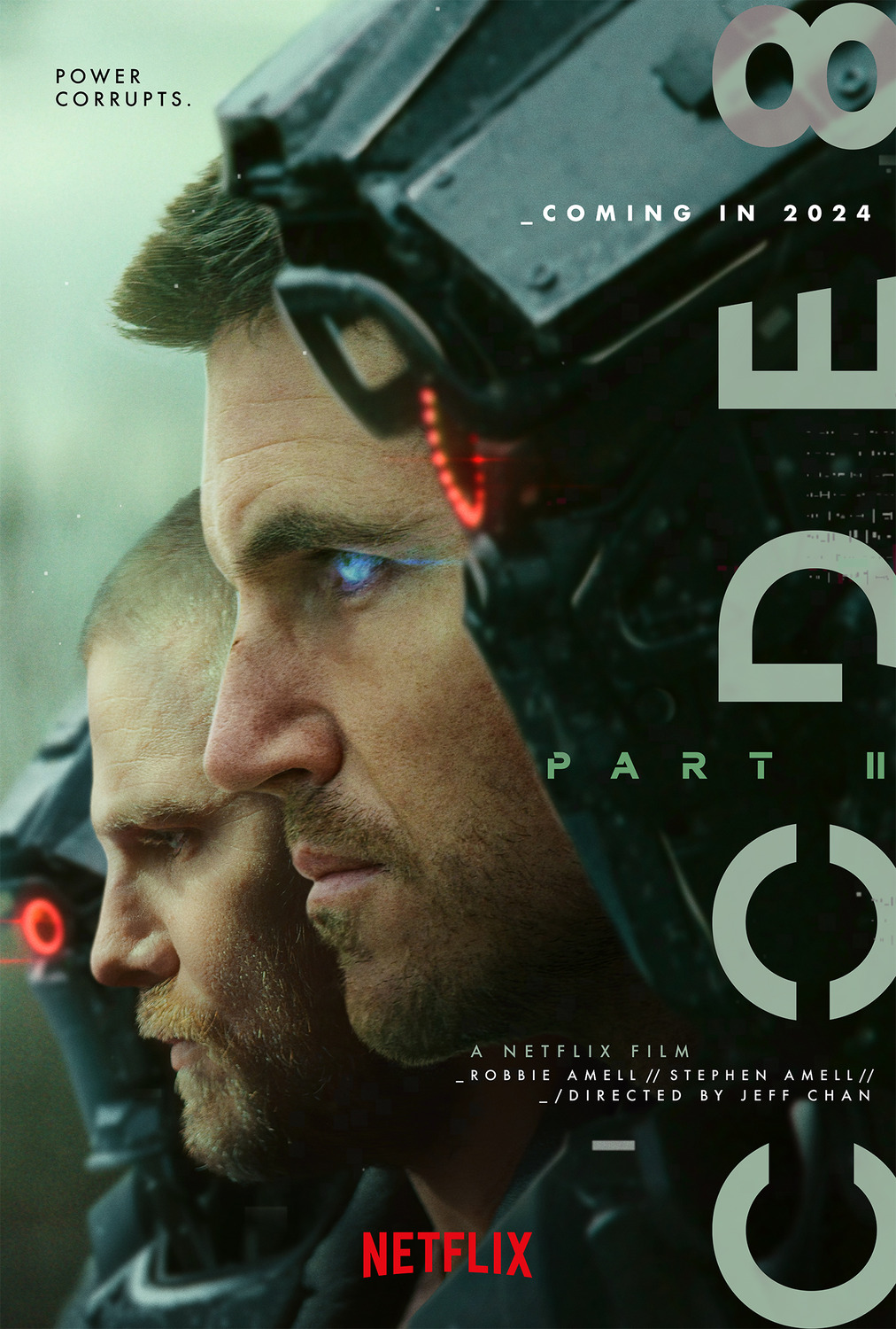 Extra Large Movie Poster Image for Code 8: Part II (#1 of 2)