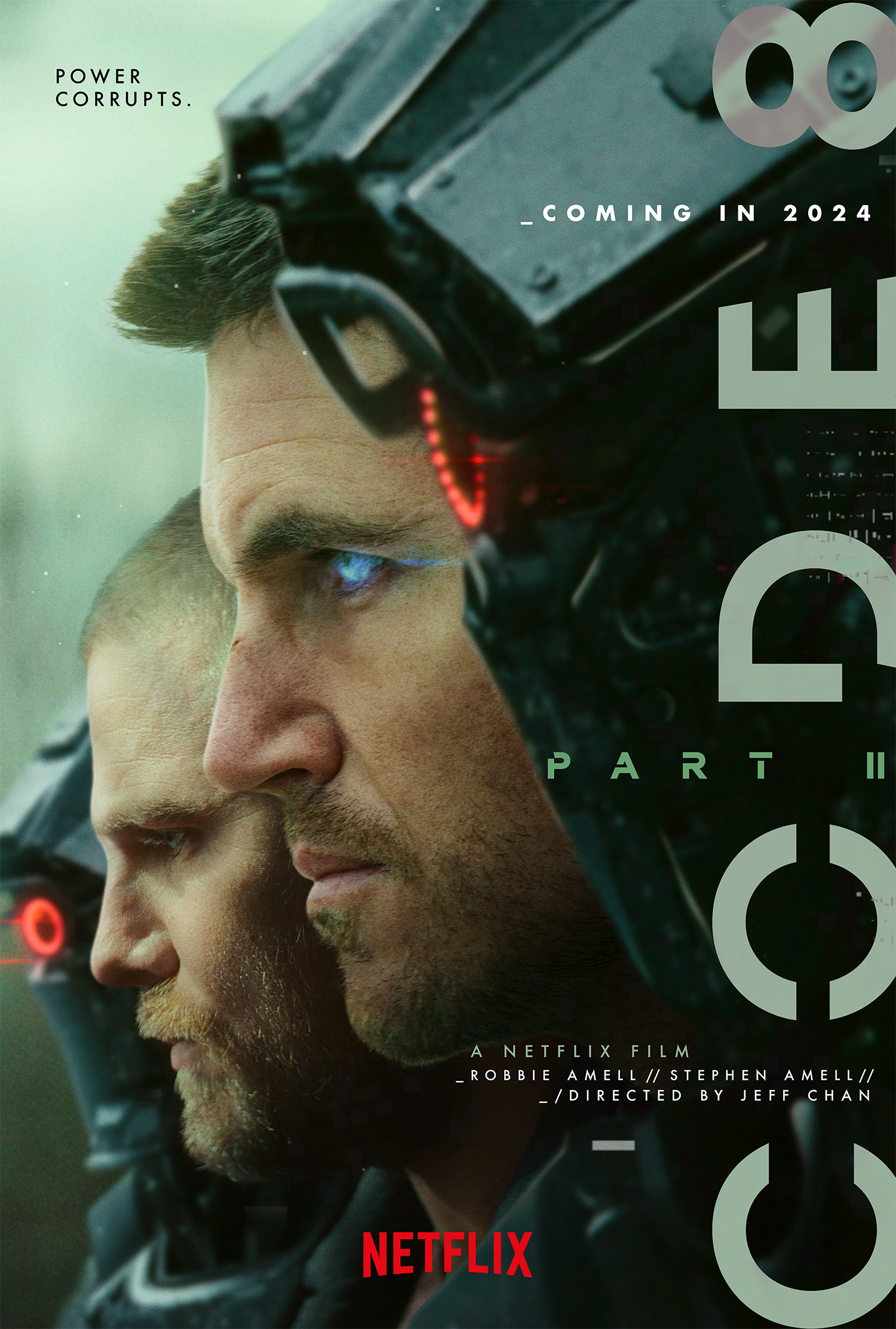 Mega Sized Movie Poster Image for Code 8: Part II (#1 of 2)
