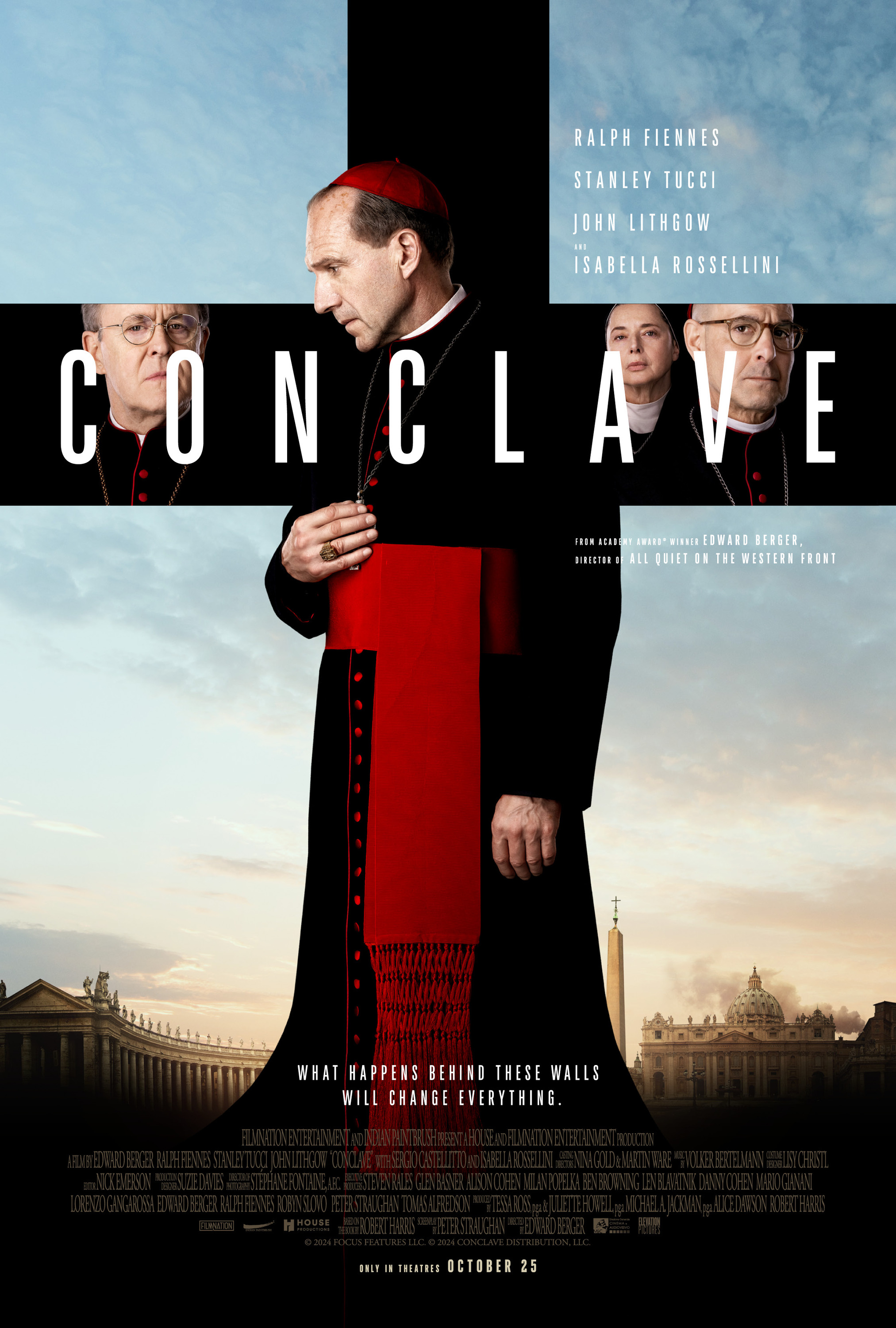 Mega Sized Movie Poster Image for Conclave (#1 of 7)