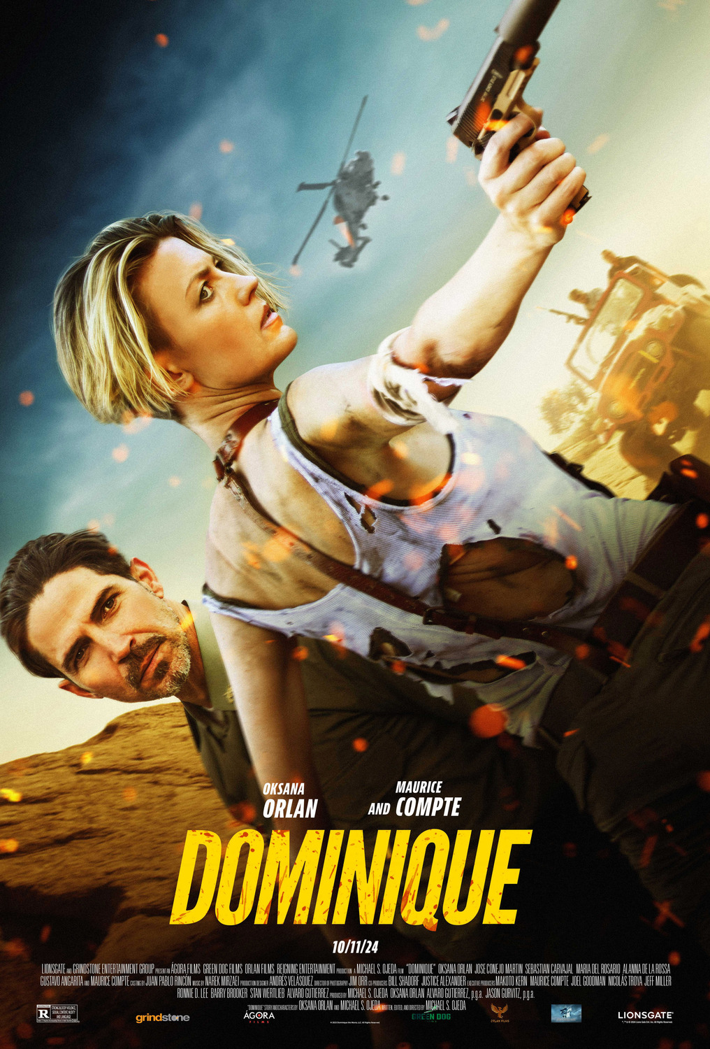 Extra Large Movie Poster Image for Dominique 