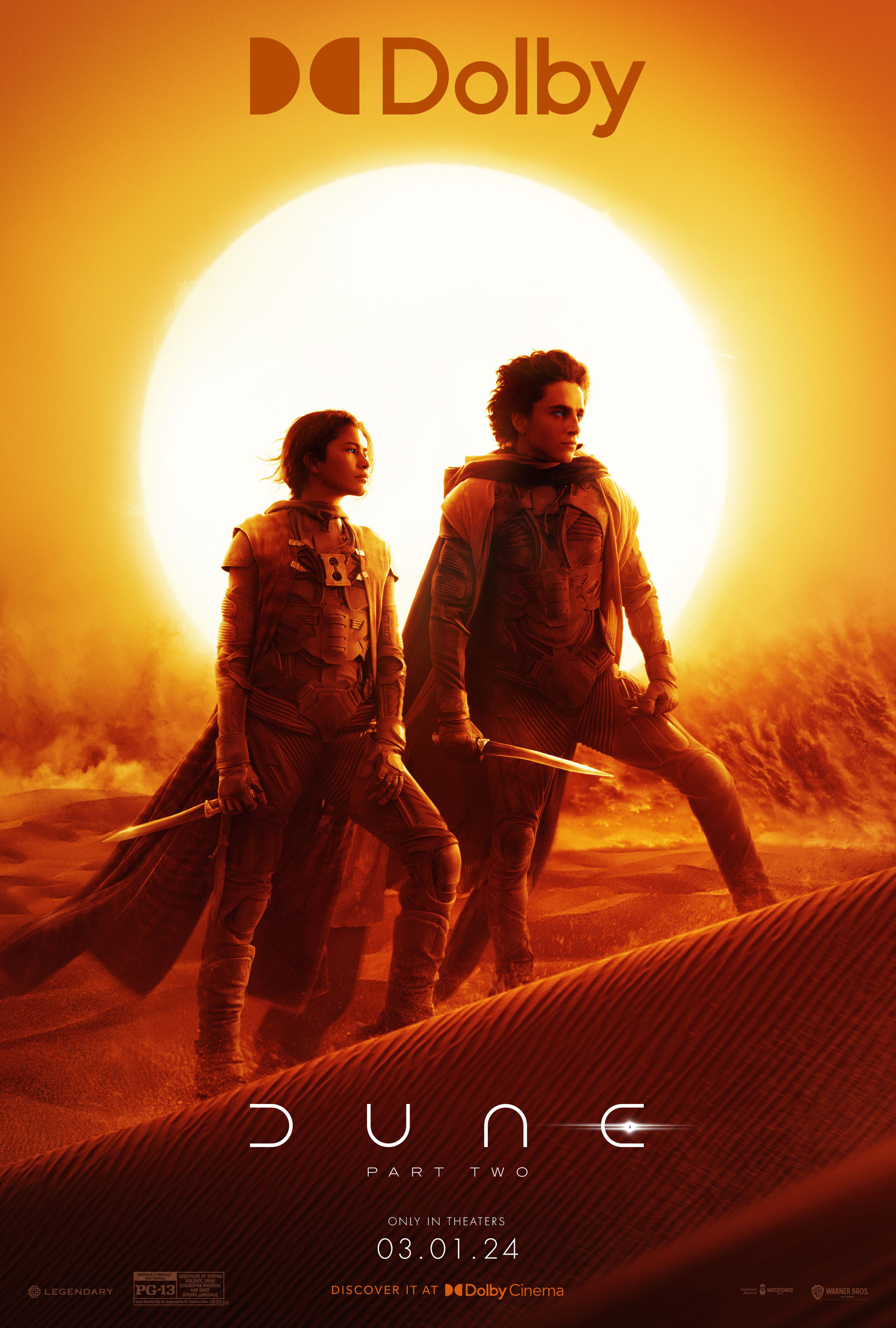 Mega Sized Movie Poster Image for Dune 2 (#17 of 31)