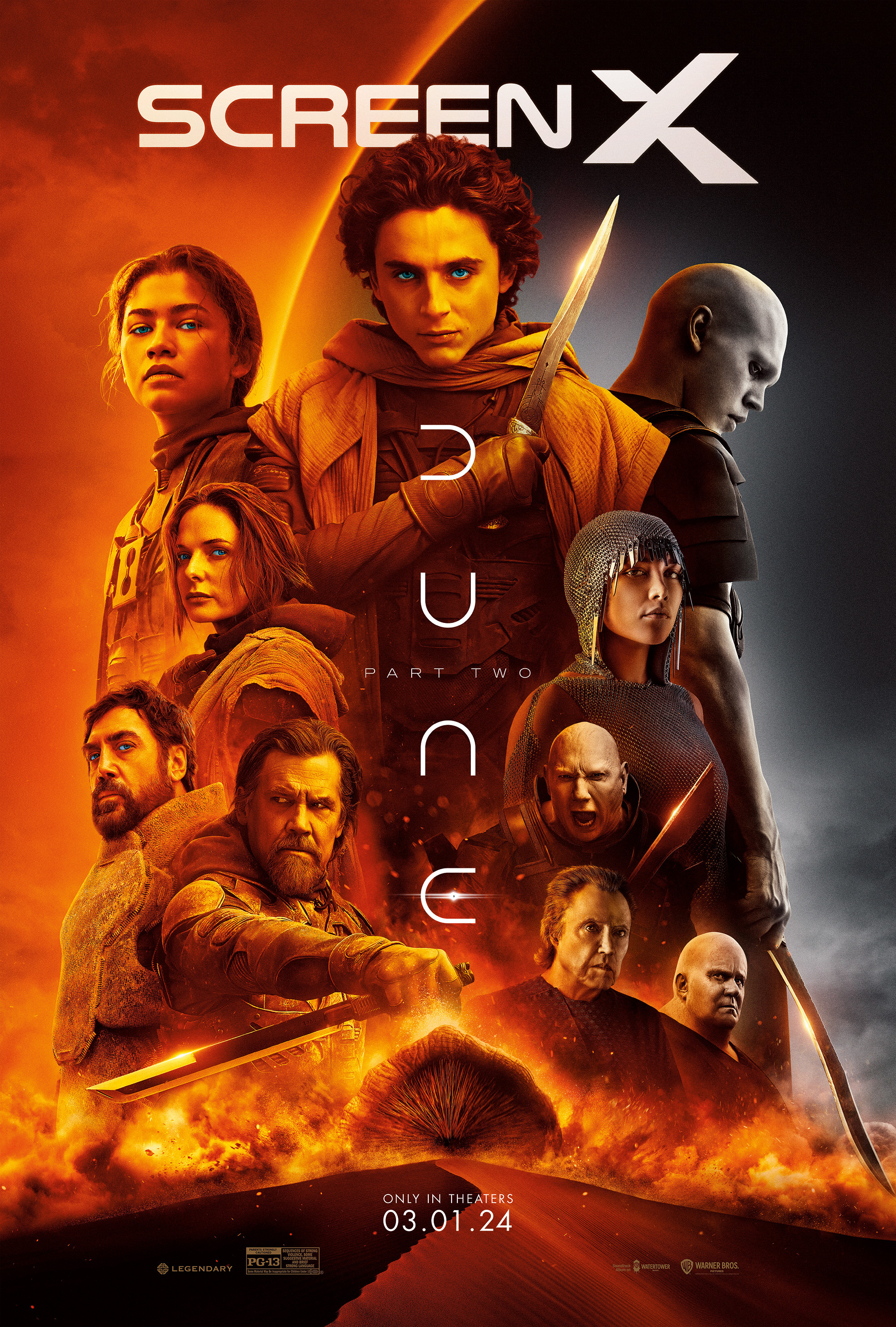 Mega Sized Movie Poster Image for Dune 2 (#25 of 31)