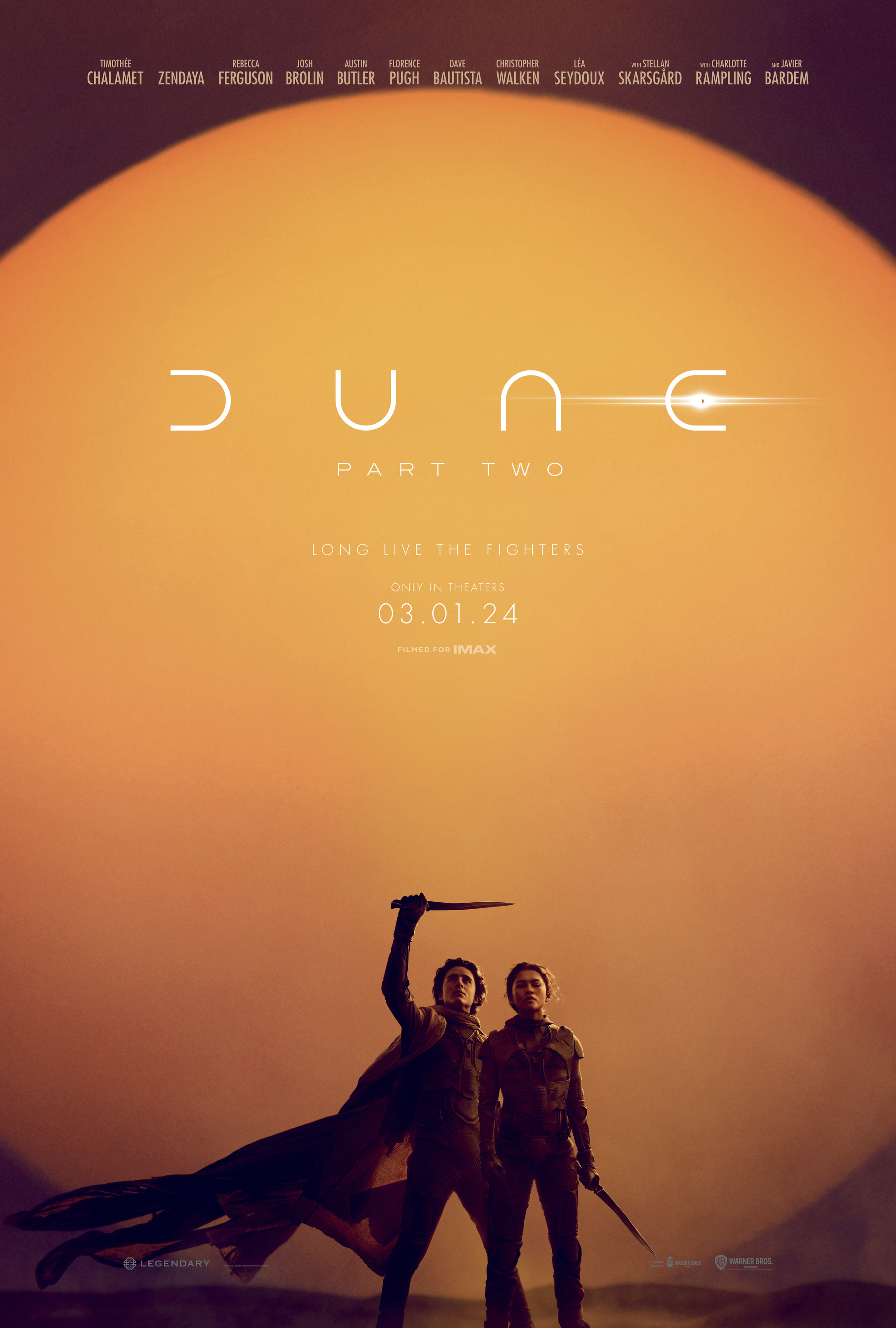 Mega Sized Movie Poster Image for Dune 2 (#1 of 31)