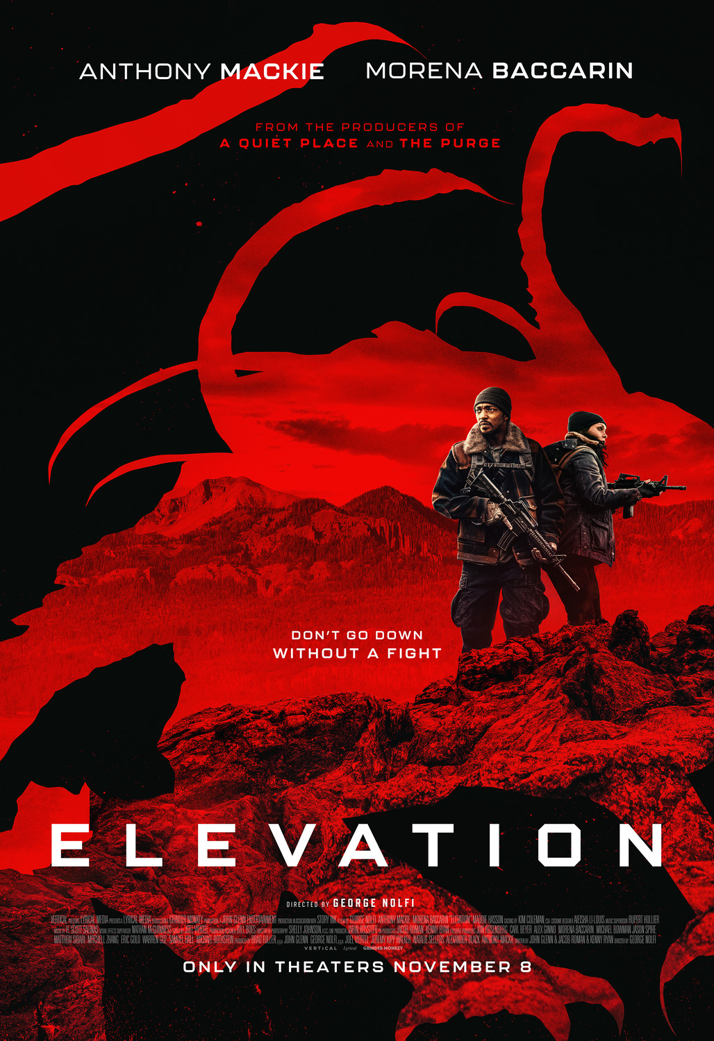 Extra Large Movie Poster Image for Elevation 