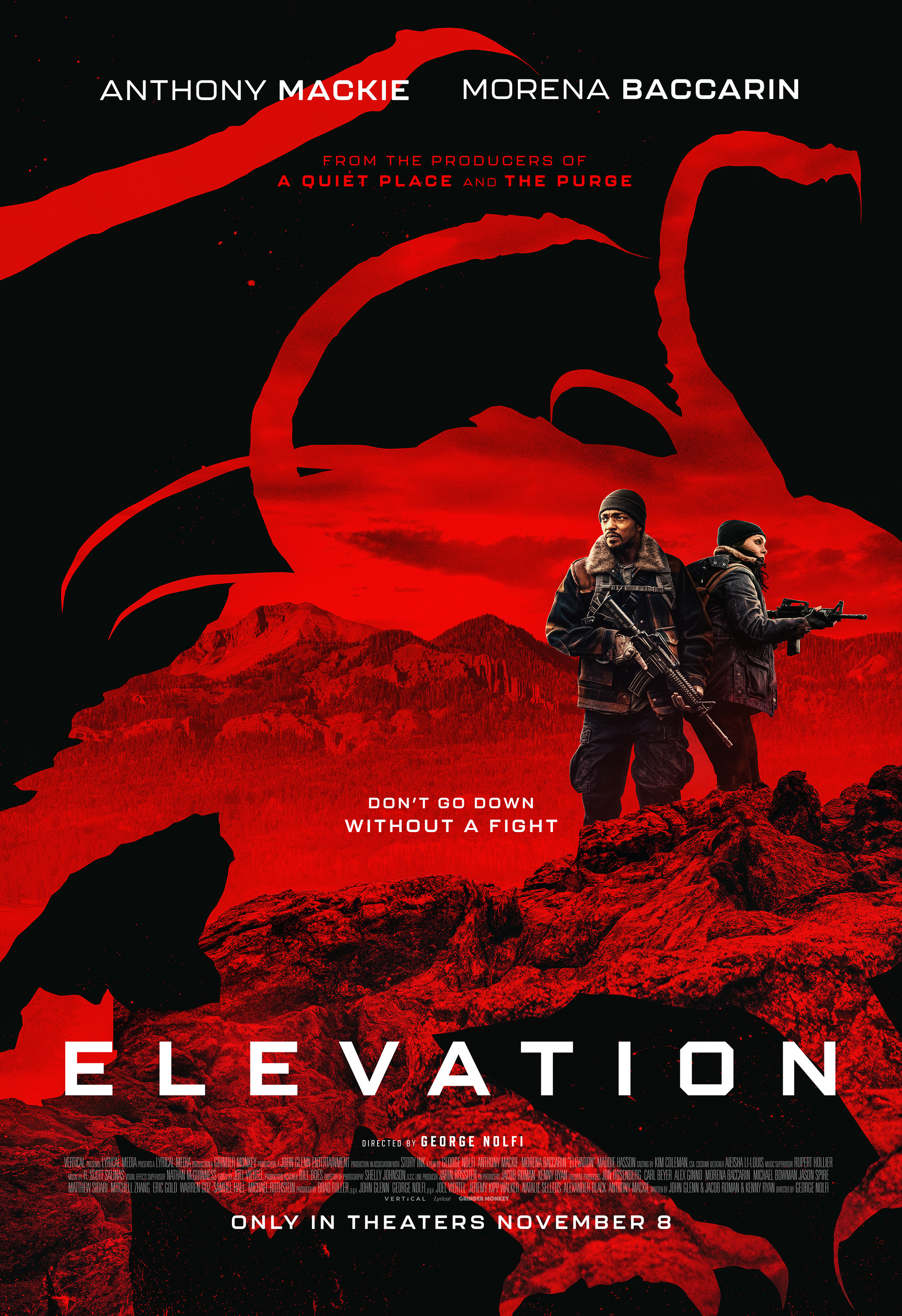 Mega Sized Movie Poster Image for Elevation 