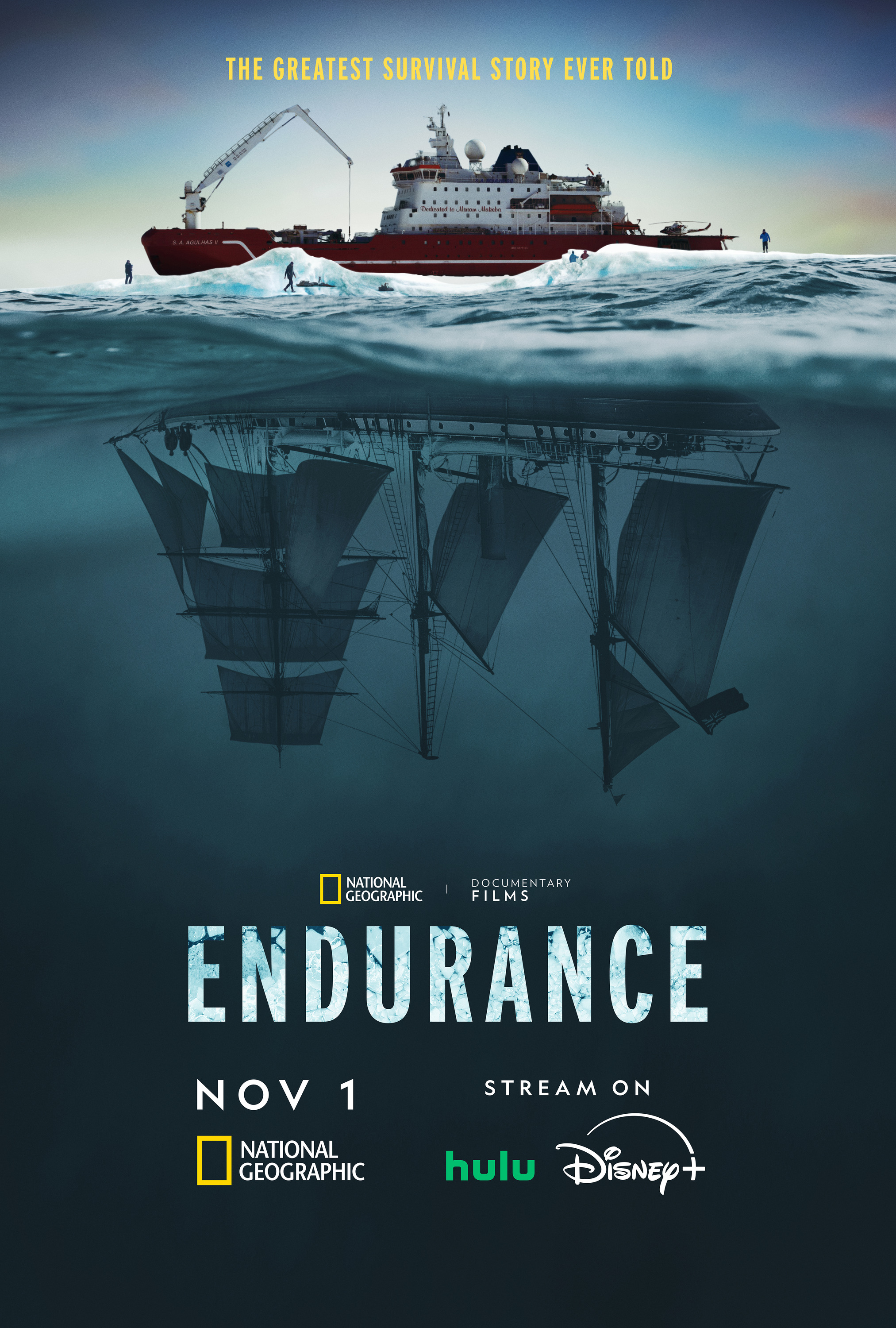 Mega Sized Movie Poster Image for Endurance 