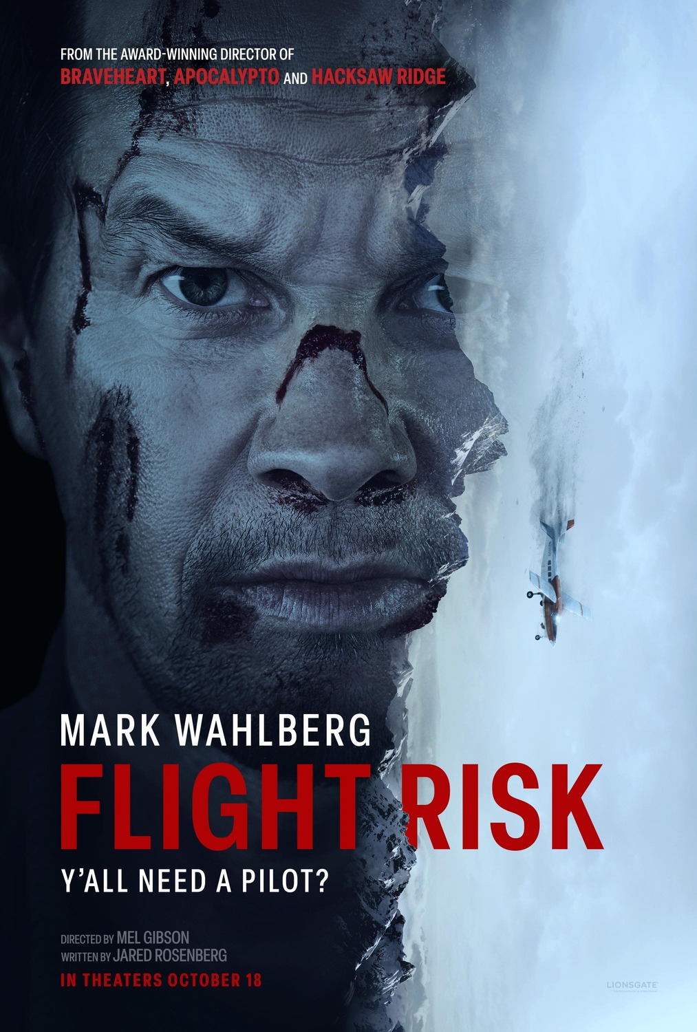 Extra Large Movie Poster Image for Flight Risk 