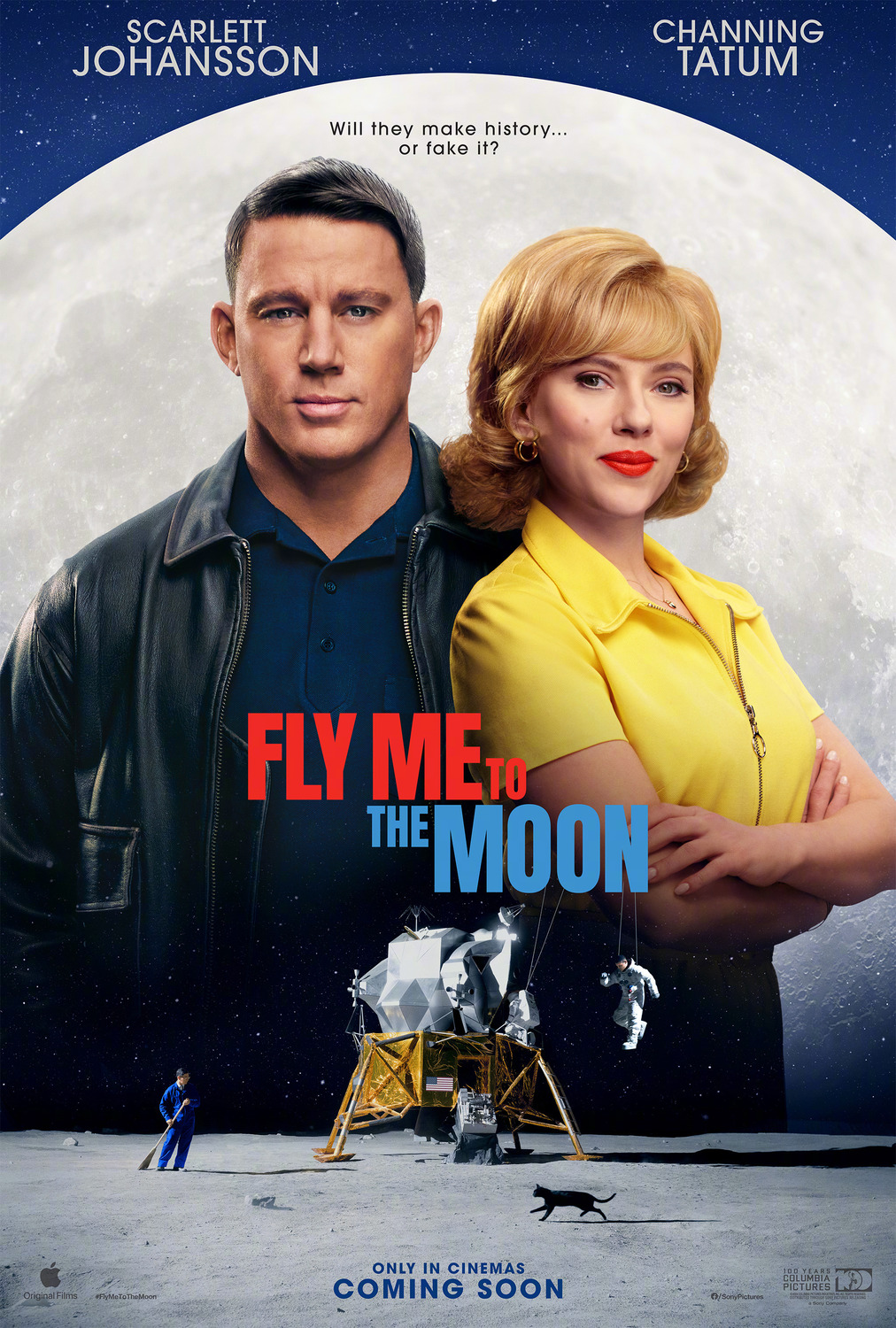 Extra Large Movie Poster Image for Fly Me to the Moon (#3 of 7)