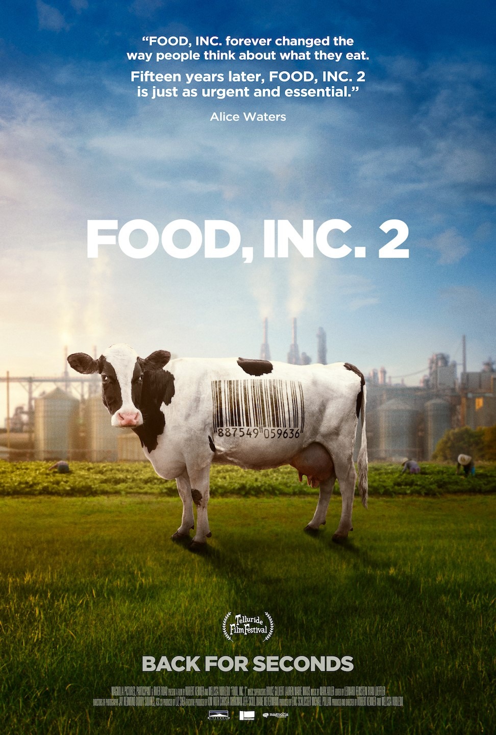 Extra Large Movie Poster Image for Food, Inc. 2 