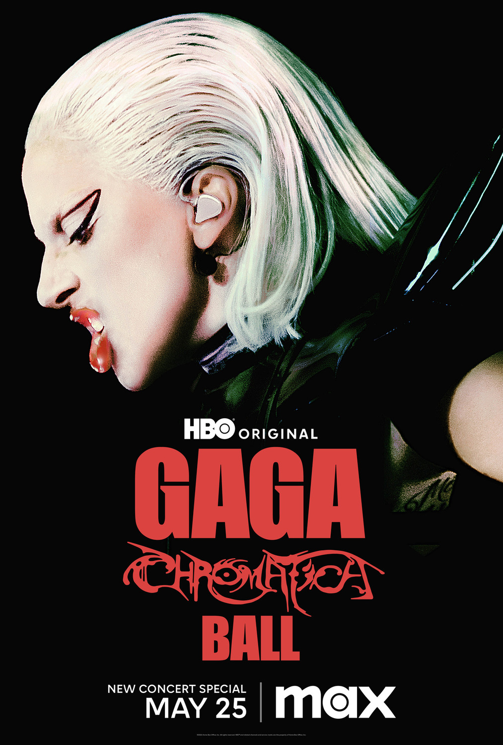 Extra Large Movie Poster Image for Gaga Chromatica Ball 