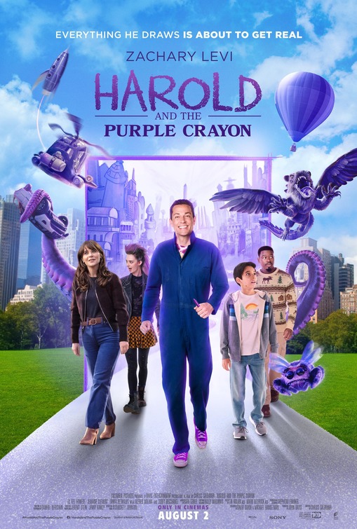 Harold and the Purple Crayon Movie Poster