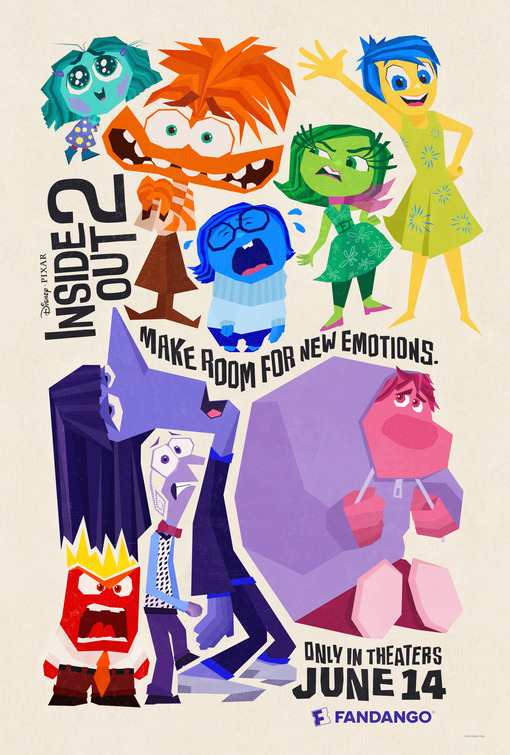 Inside Out 2 Movie Poster