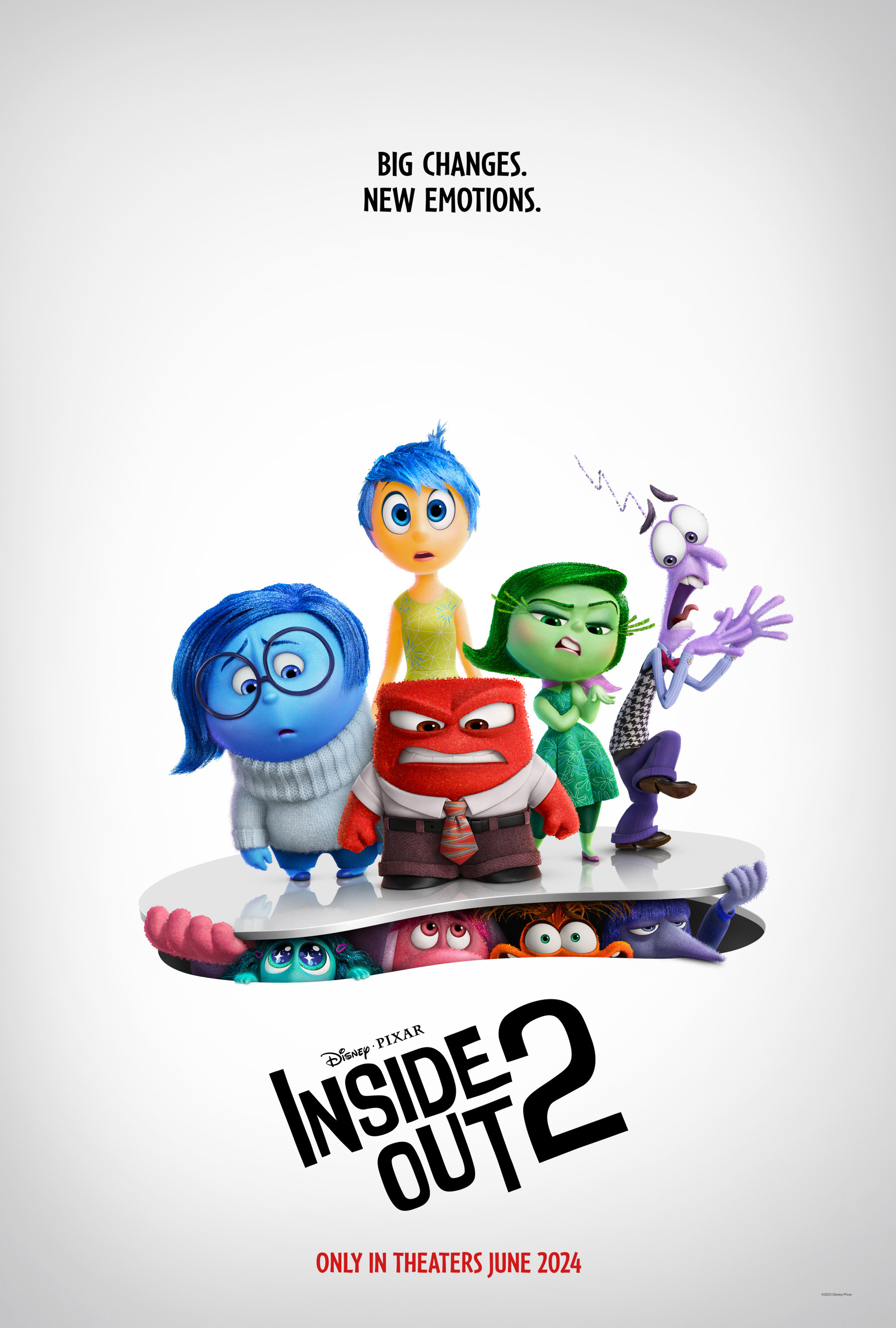 Mega Sized Movie Poster Image for Inside Out 2 (#1 of 13)