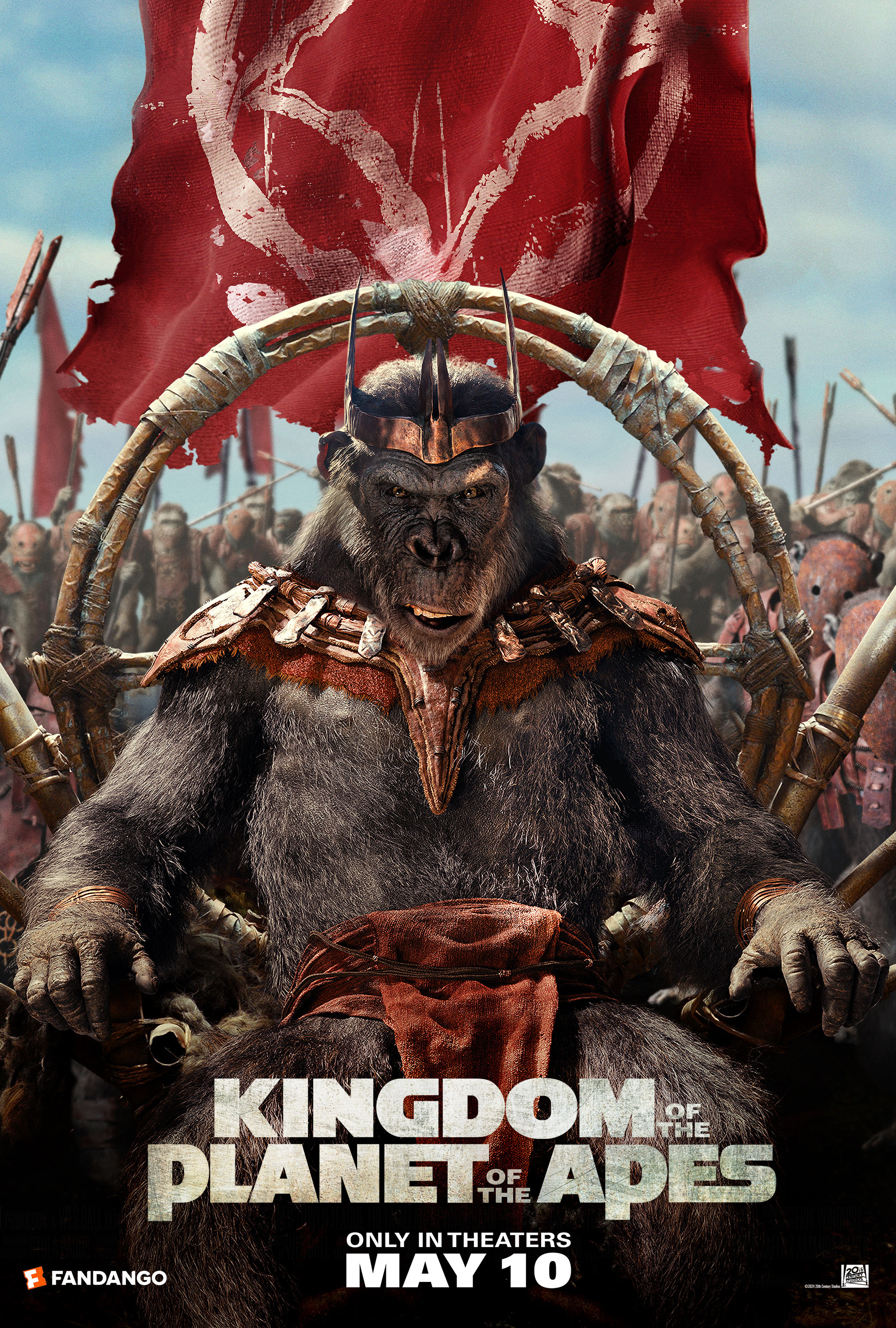 Mega Sized Movie Poster Image for Kingdom of the Planet of the Apes (#11 of 22)