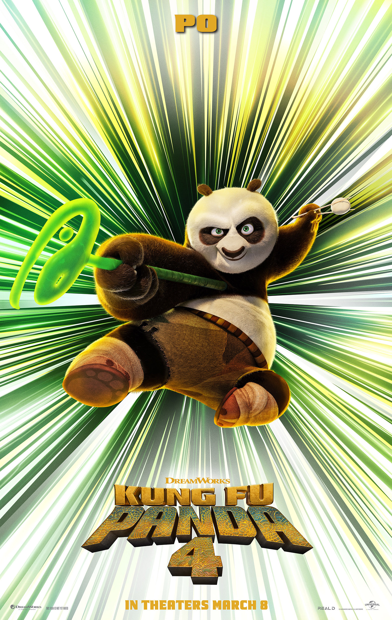 Mega Sized Movie Poster Image for Kung Fu Panda 4 (#13 of 20)