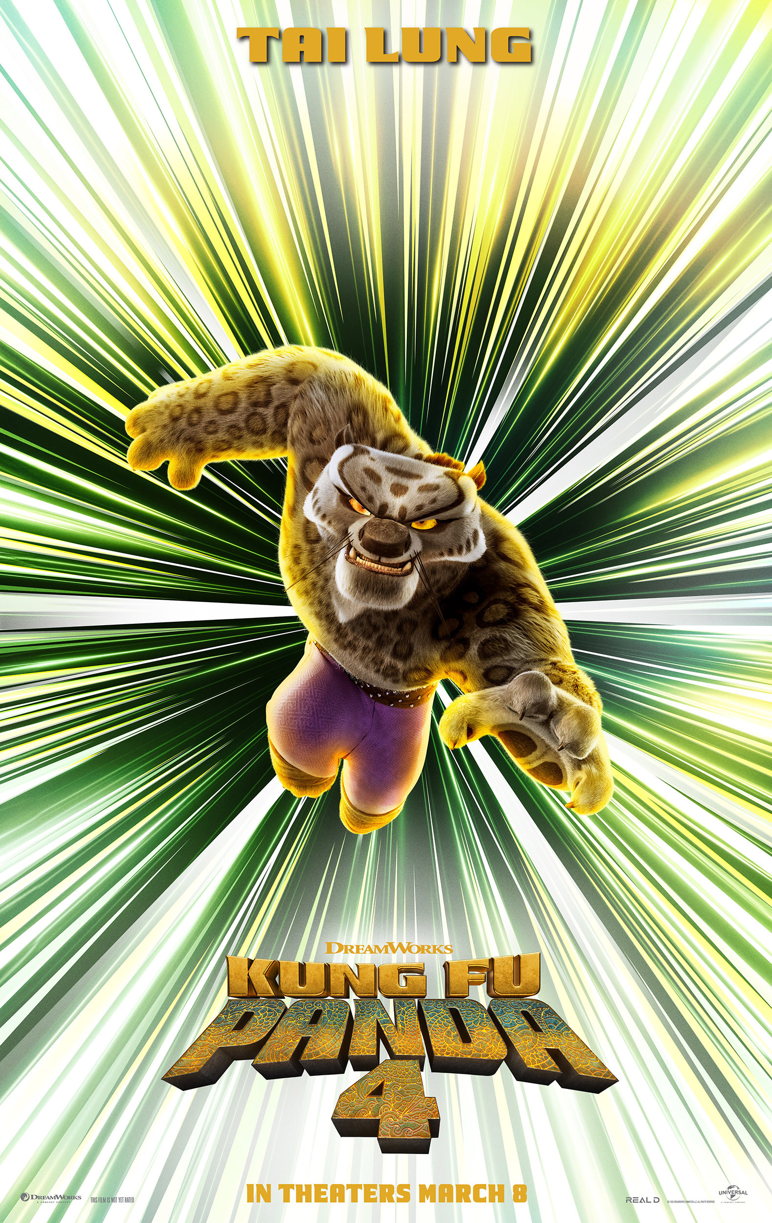 Mega Sized Movie Poster Image for Kung Fu Panda 4 (#16 of 20)