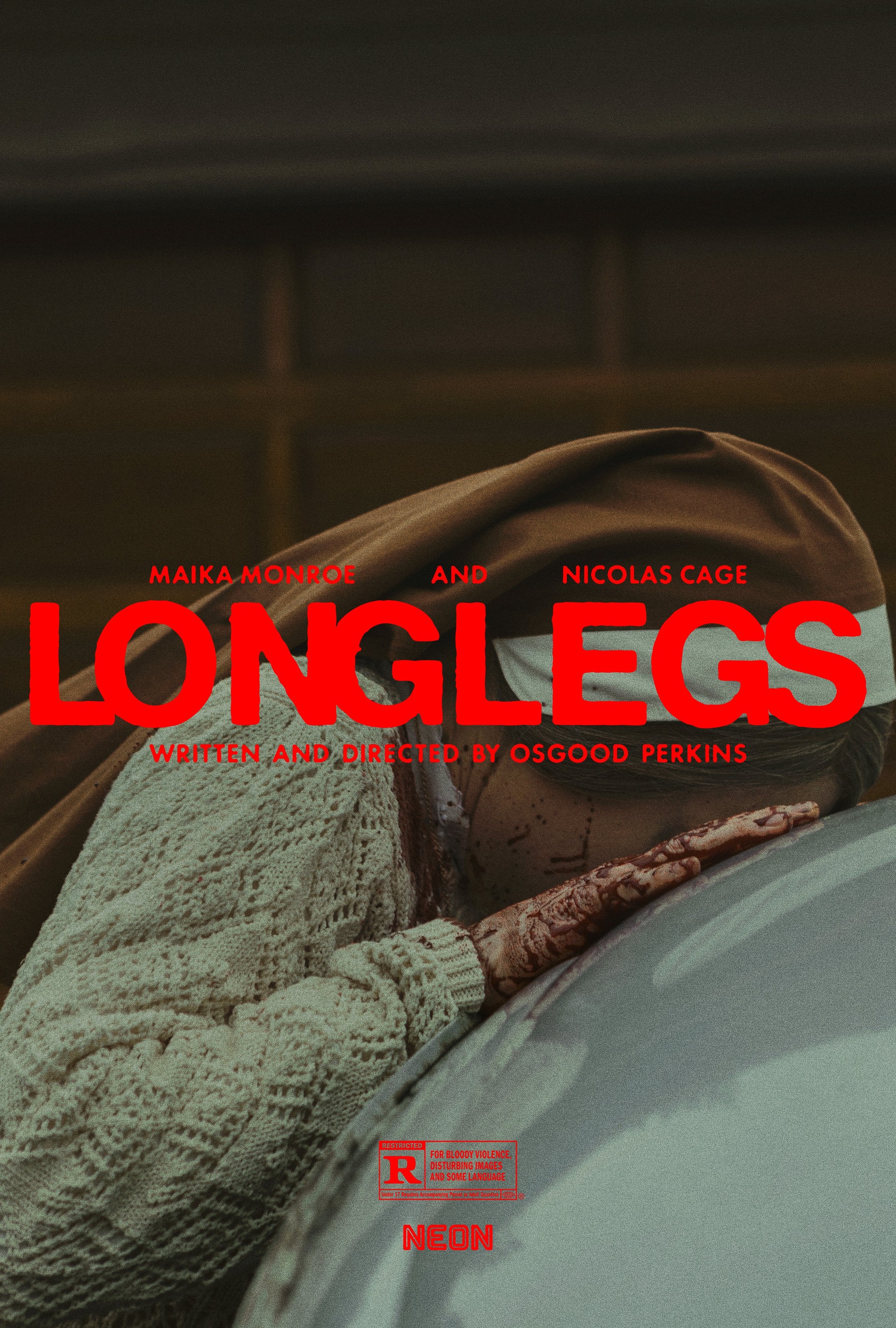 Mega Sized Movie Poster Image for Longlegs (#3 of 7)
