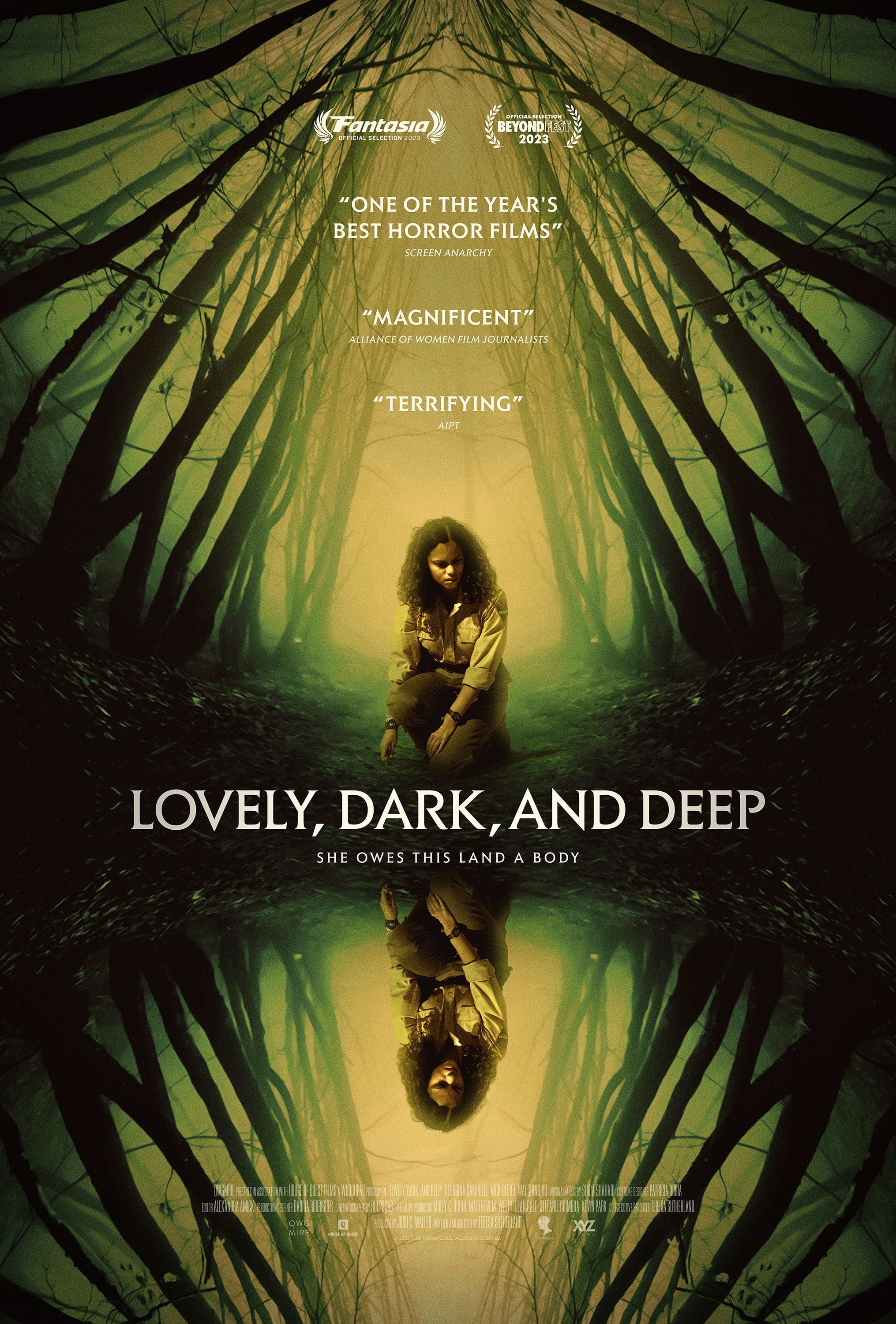 Mega Sized Movie Poster Image for Lovely, Dark, and Deep (#2 of 2)