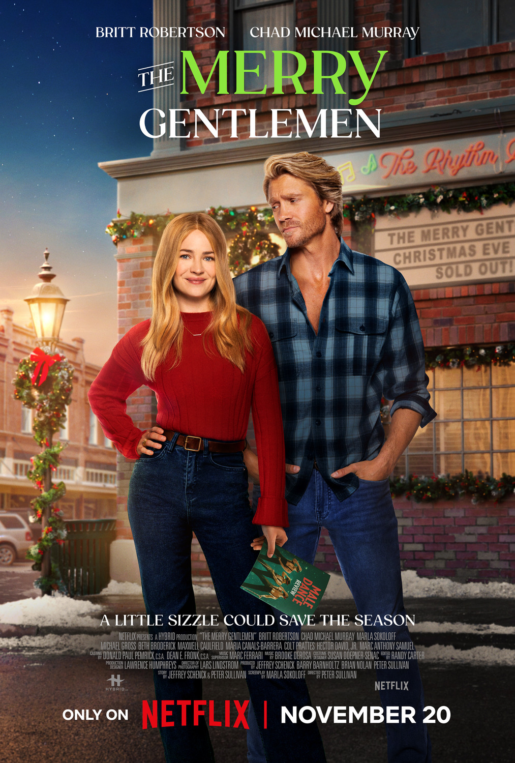 Extra Large Movie Poster Image for The Merry Gentlemen 