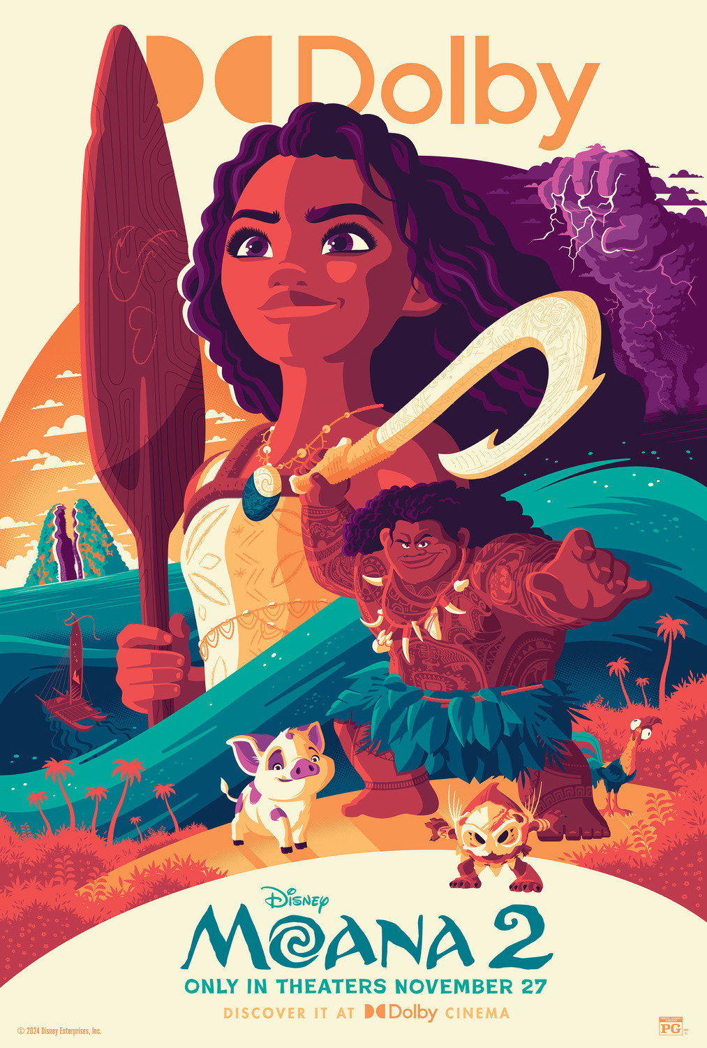 Extra Large Movie Poster Image for Moana 2 (#10 of 17)