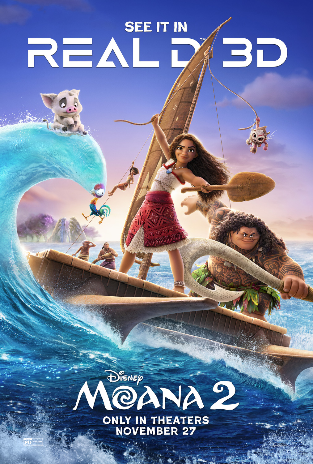 Extra Large Movie Poster Image for Moana 2 (#16 of 17)