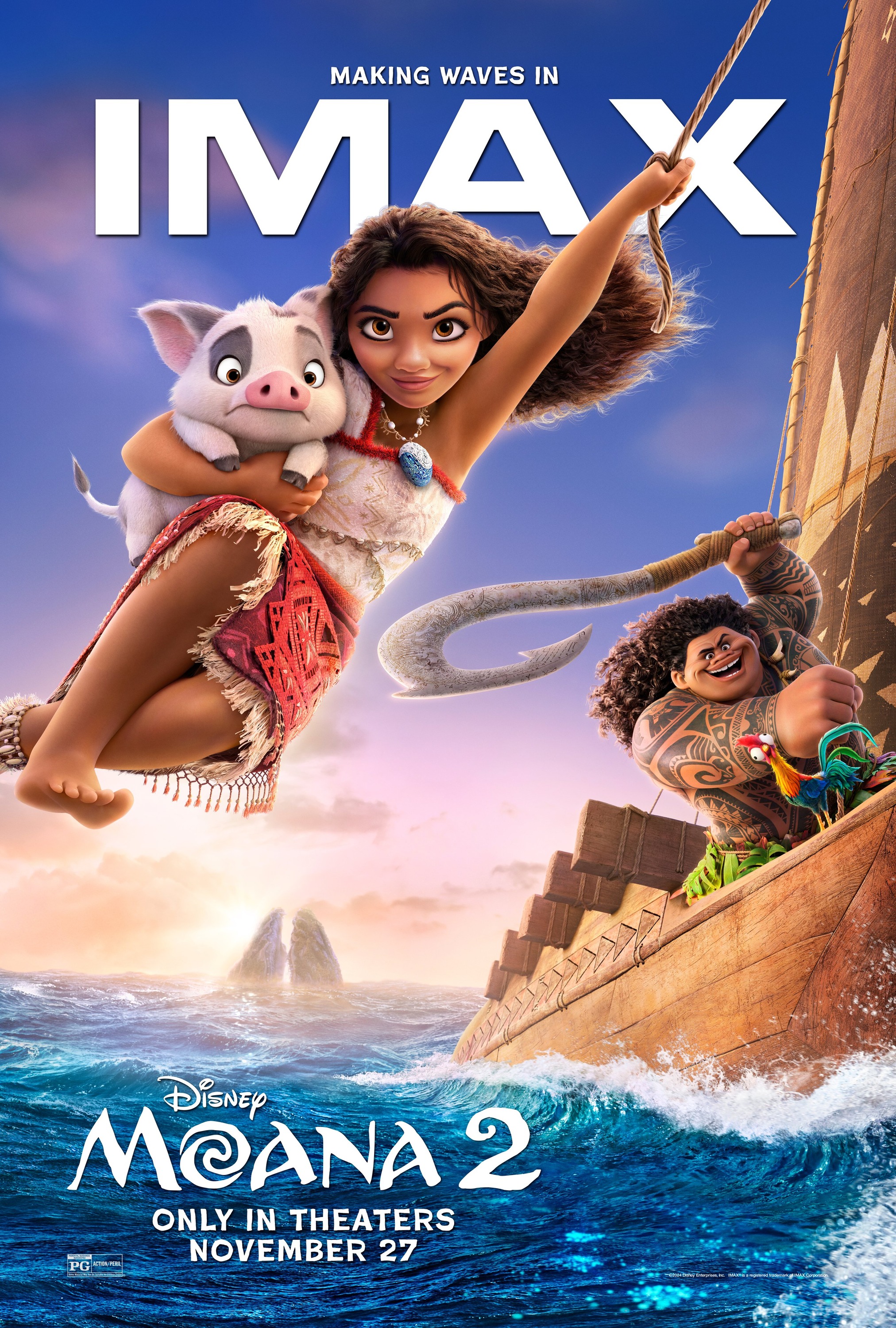 Mega Sized Movie Poster Image for Moana 2 (#8 of 17)