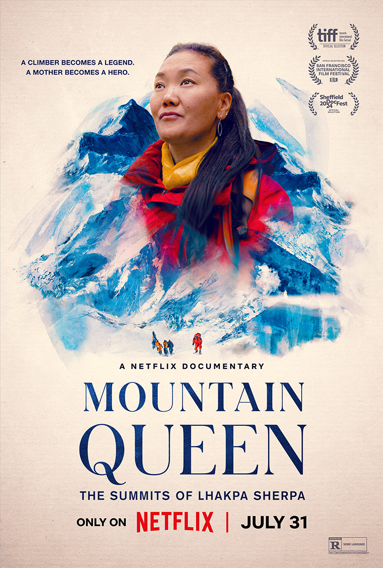 Extra Large Movie Poster Image for Mountain Queen: The Summits of Lhakpa Sherpa 