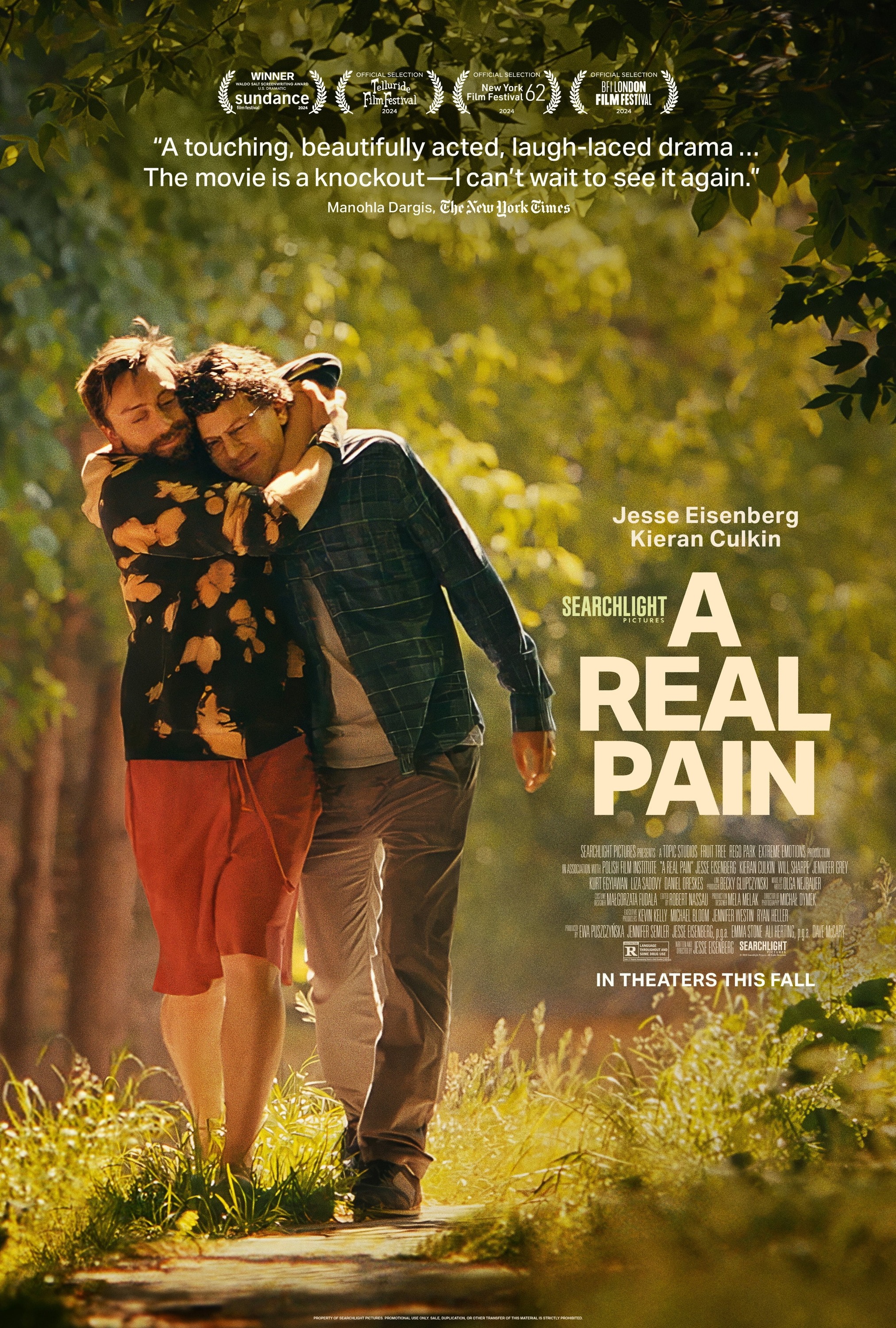 Mega Sized Movie Poster Image for A Real Pain (#2 of 2)