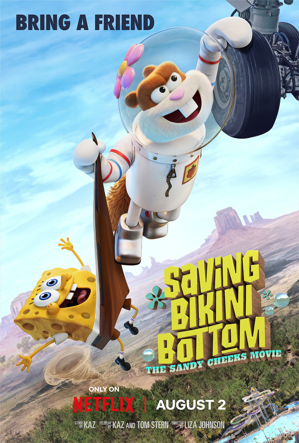 Extra Large Movie Poster Image for Saving Bikini Bottom: The Sandy Cheeks Movie (#3 of 5)