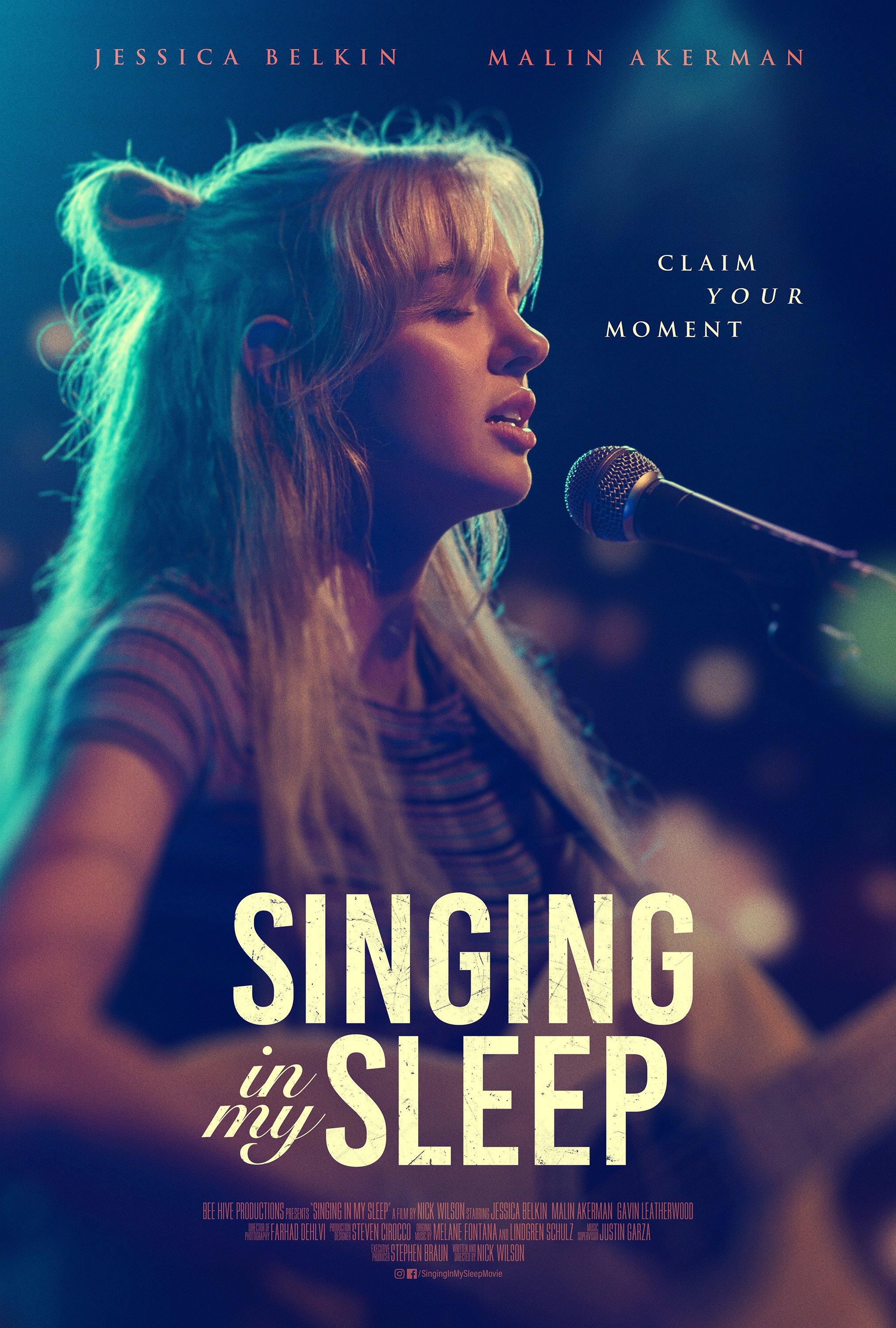 Mega Sized Movie Poster Image for Singing in My Sleep (#1 of 3)