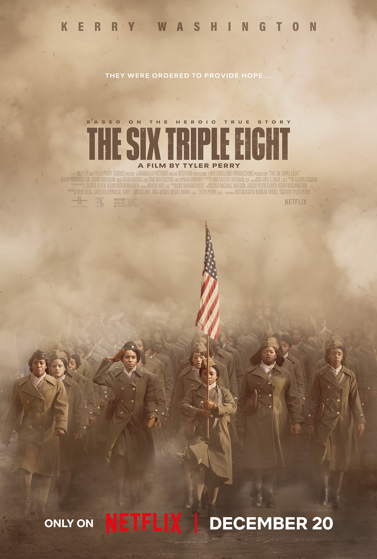 Mega Sized Movie Poster Image for The Six Triple Eight 