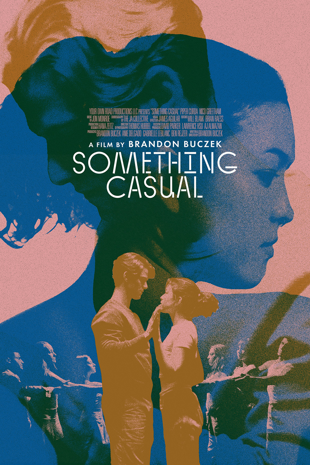 Extra Large Movie Poster Image for Something Casual 