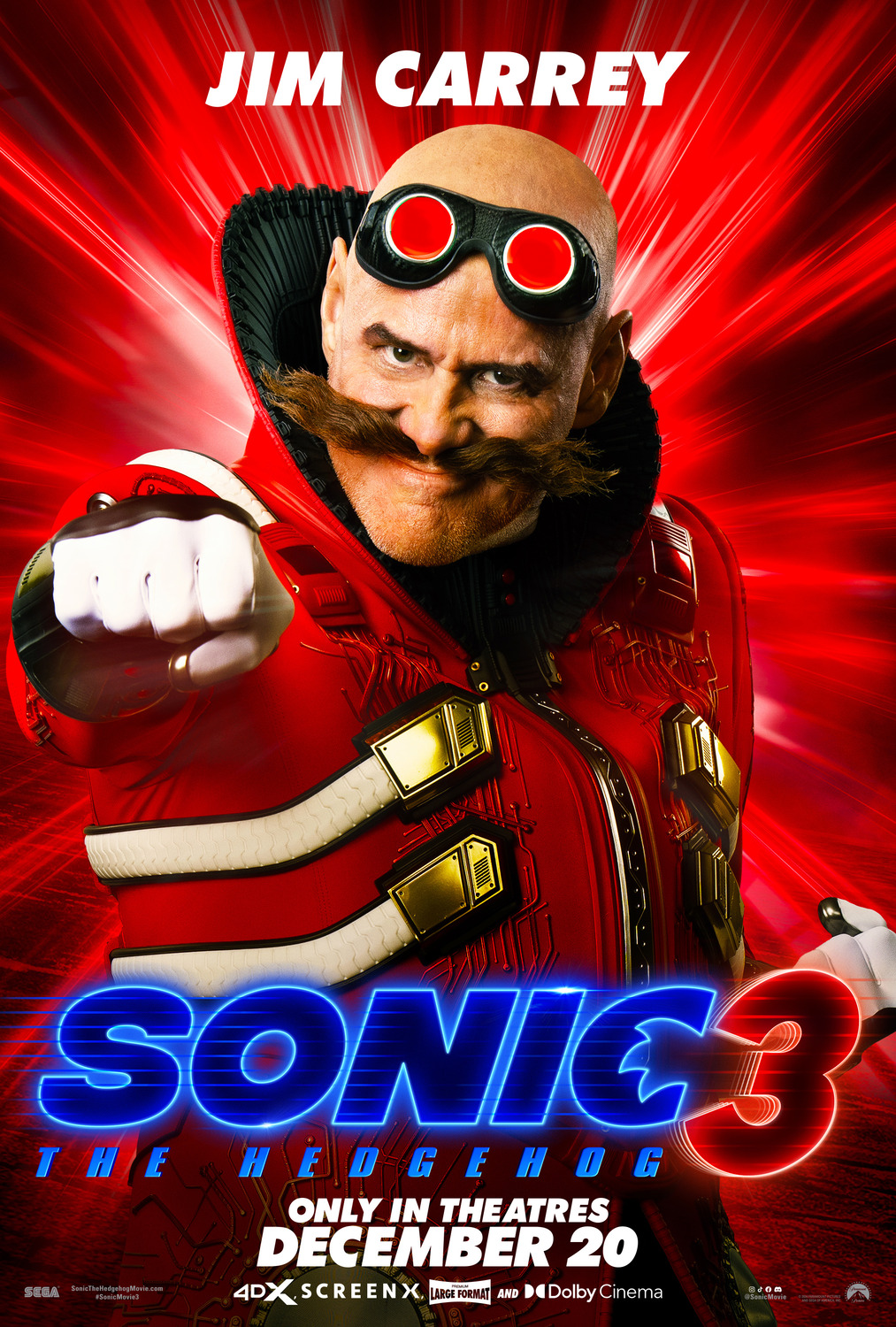 Extra Large Movie Poster Image for Sonic the Hedgehog 3 (#11 of 23)