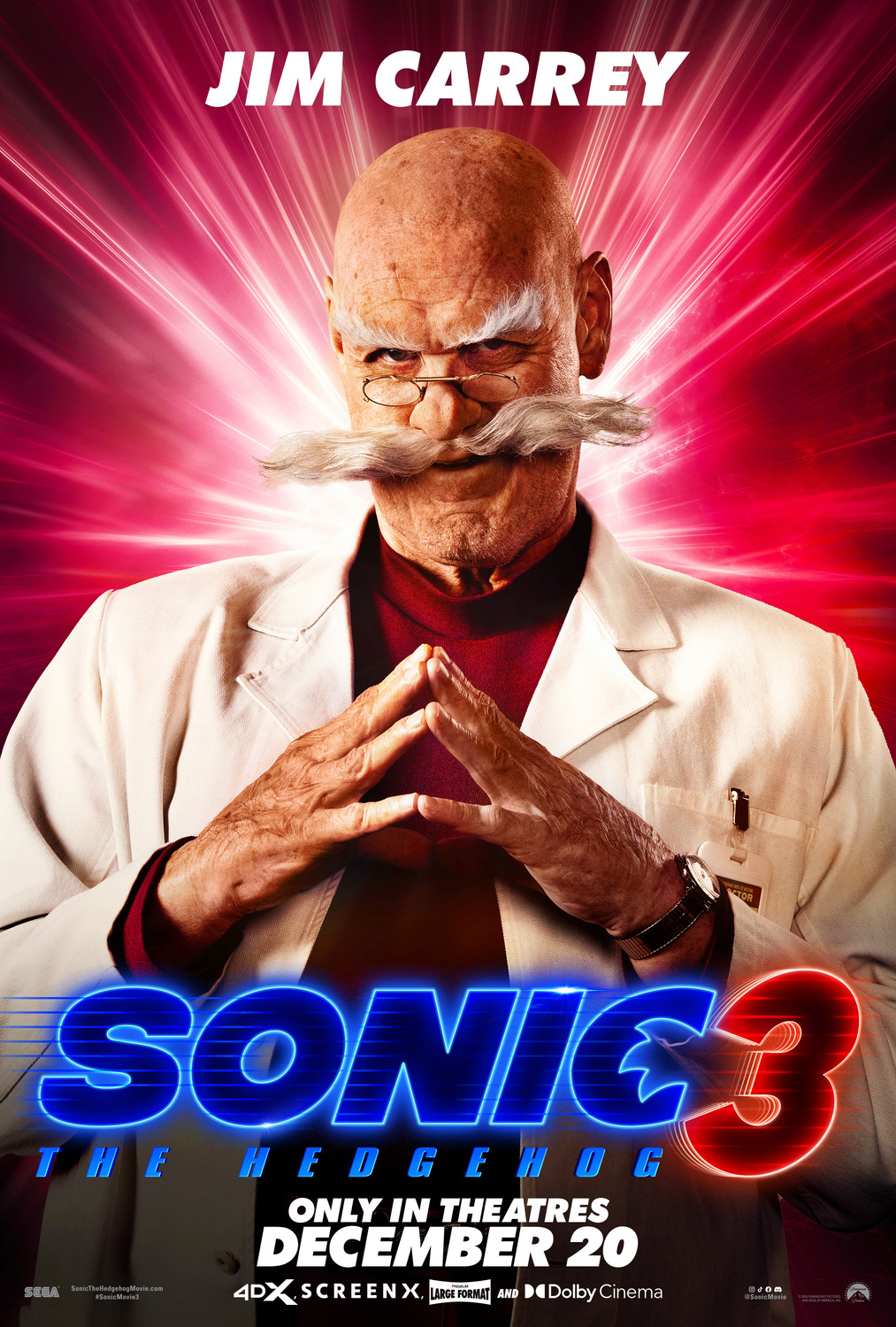 Extra Large Movie Poster Image for Sonic the Hedgehog 3 (#13 of 43)