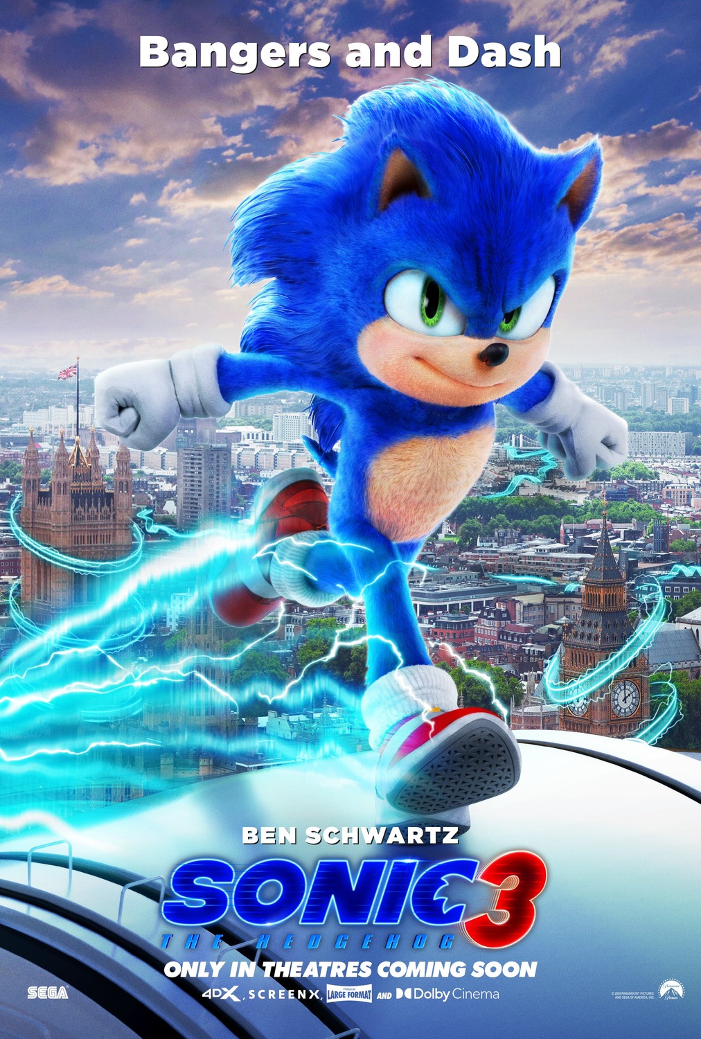 Extra Large Movie Poster Image for Sonic the Hedgehog 3 (#19 of 23)