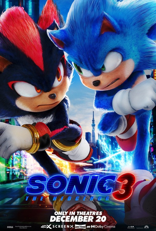 Sonic the Hedgehog 3 Movie Poster