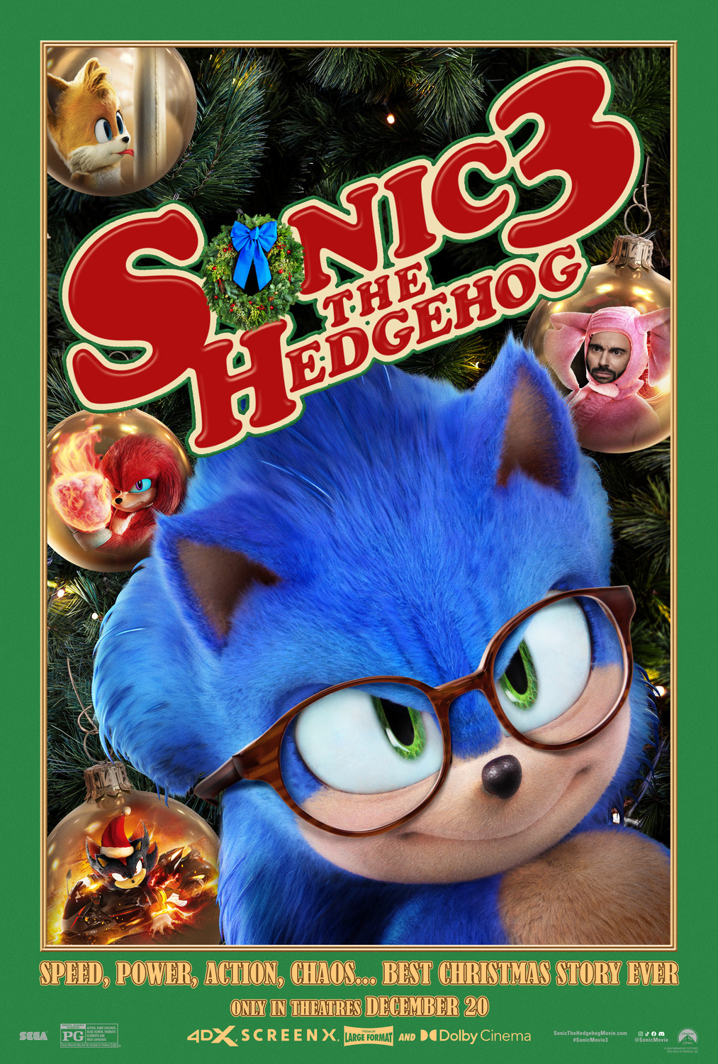 Extra Large Movie Poster Image for Sonic the Hedgehog 3 (#34 of 43)