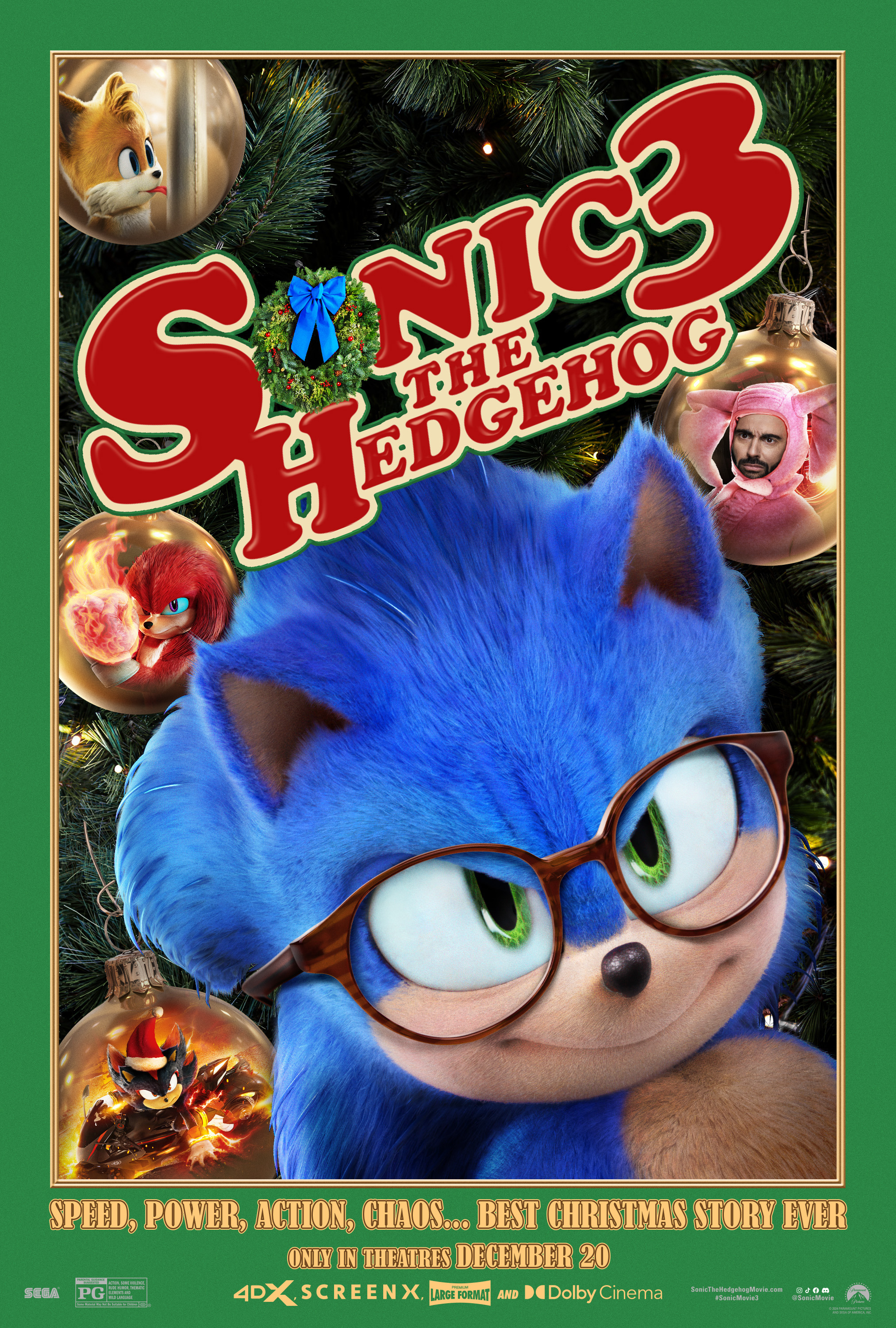 Mega Sized Movie Poster Image for Sonic the Hedgehog 3 (#34 of 43)