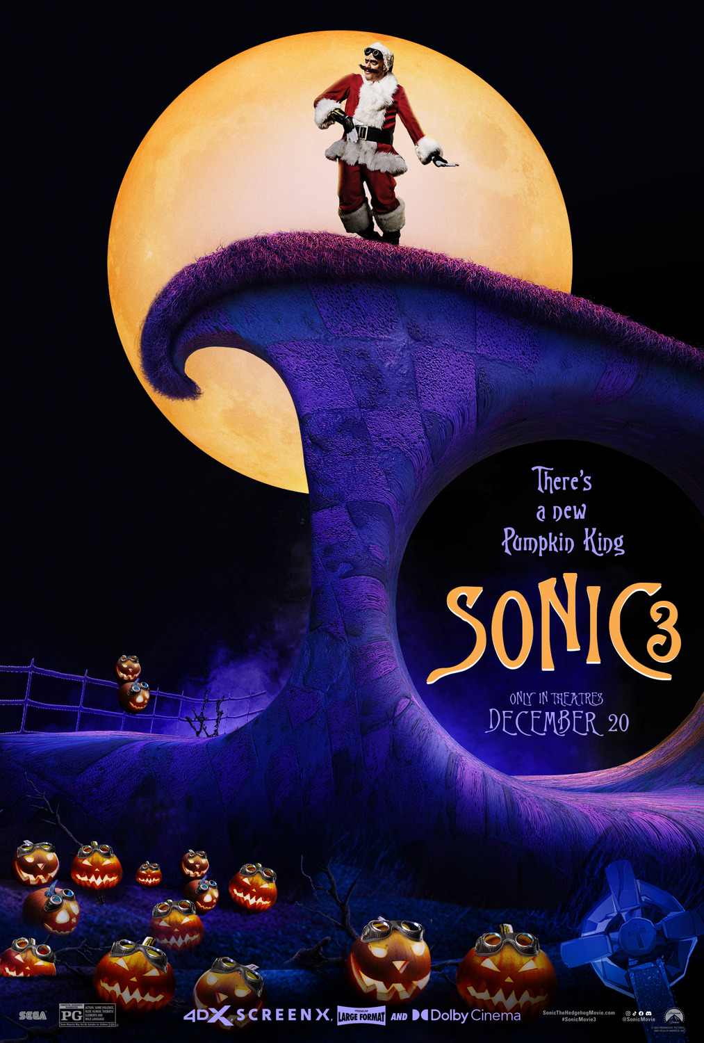 Extra Large Movie Poster Image for Sonic the Hedgehog 3 (#43 of 43)