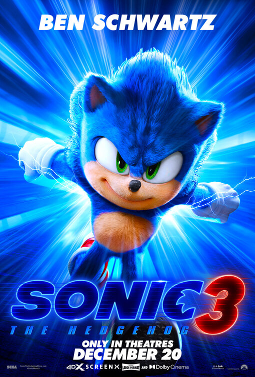 Sonic the Hedgehog 3 Movie Poster