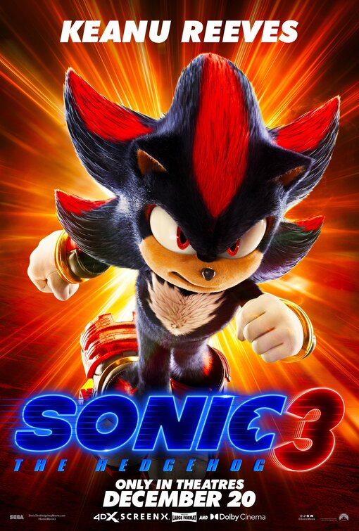 Sonic the Hedgehog 3 Movie Poster