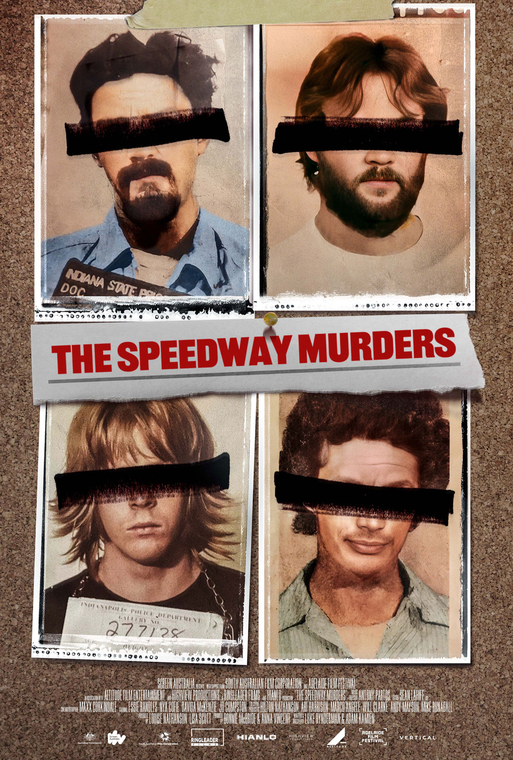 Extra Large Movie Poster Image for The Speedway Murders 