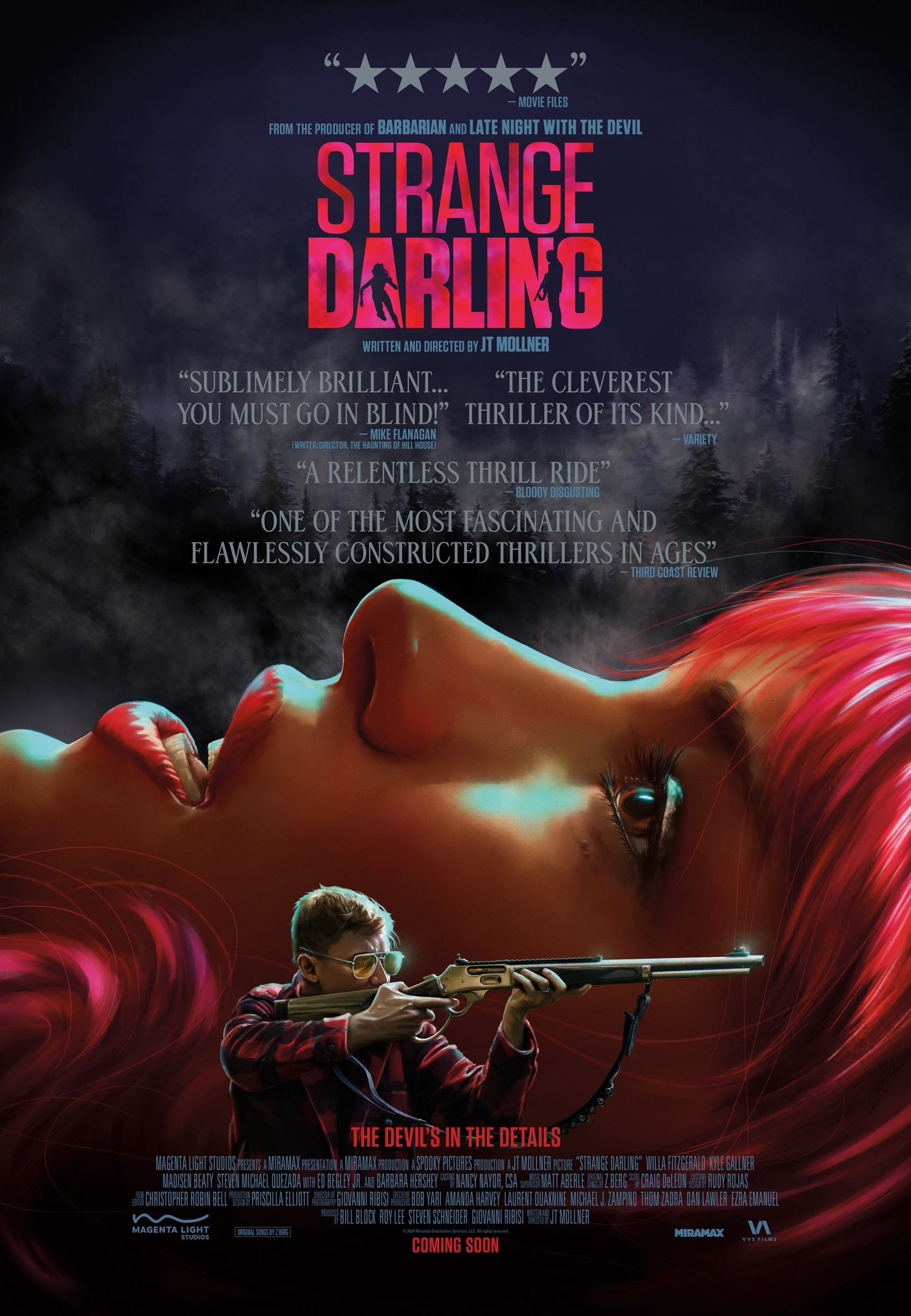 Mega Sized Movie Poster Image for Strange Darling (#2 of 4)